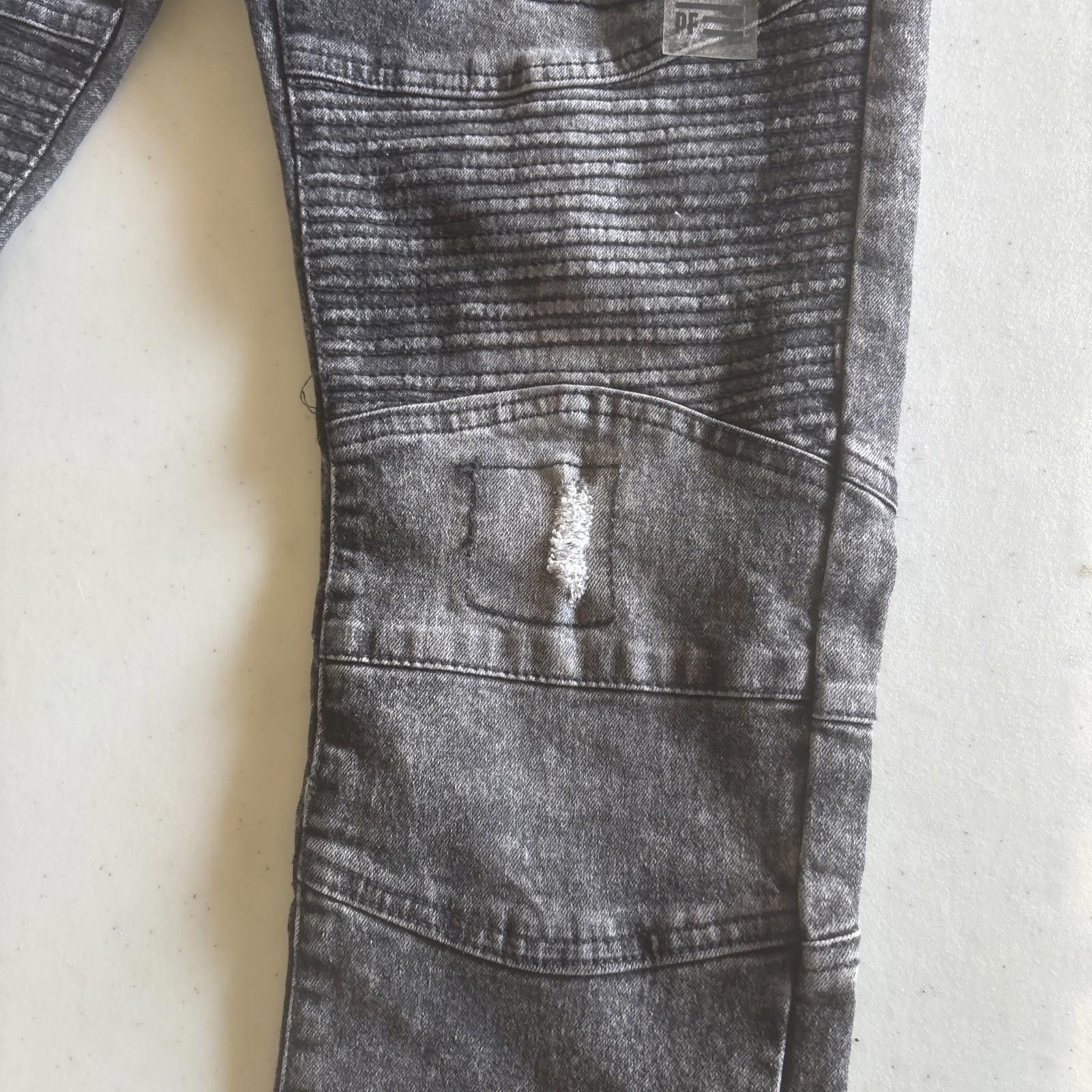 Phat Farm PHAT FARM Classic MEN'S DISTRESSED Black Ripped JEANS 30X30 Size US 30 / EU 46 - 6 Thumbnail