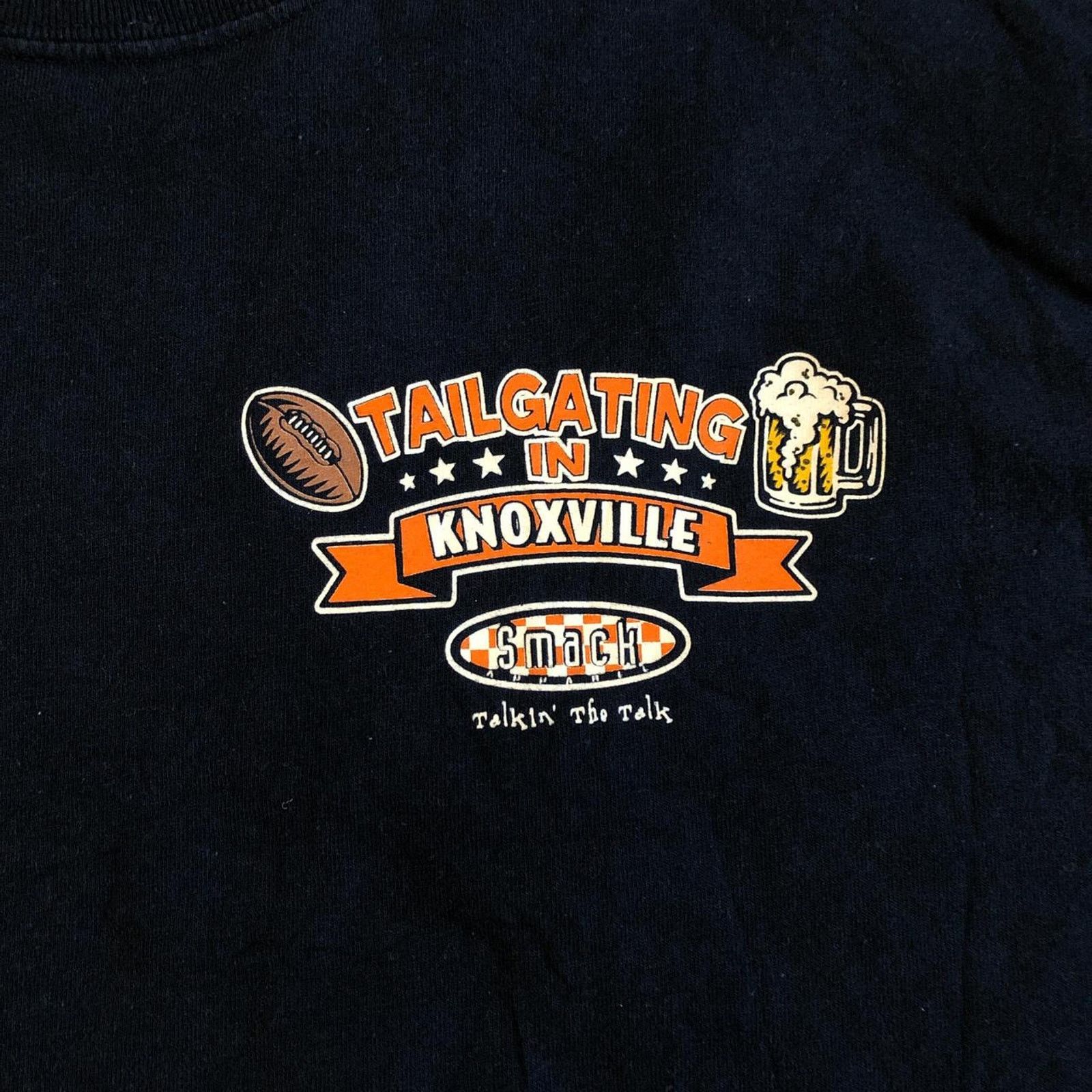 Gildan Men’s Navy ‘Tailgating in Knoxville’ Graphic Tee Size US L / EU 52-54 / 3 - 3 Thumbnail