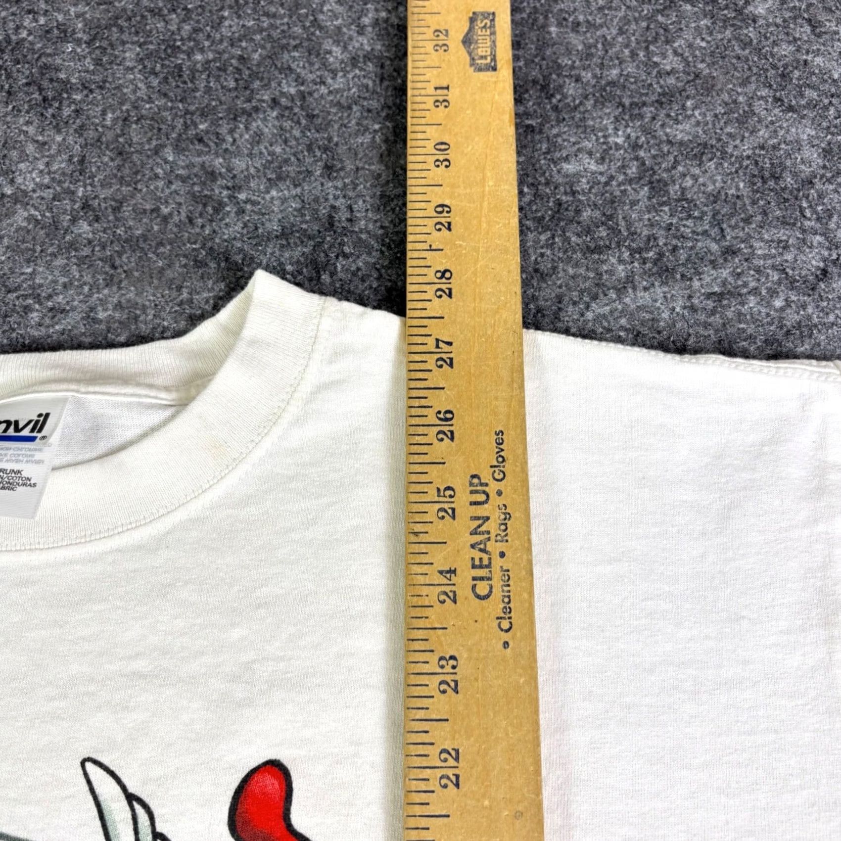 Anvil VINTAGE Anvil Miller Keystone Blood Center Give Blood Graphic T-Shirt White L Men Short Sleeve Crew Neck Size US L / EU 52-54 / 3 - 4 Thumbnail
