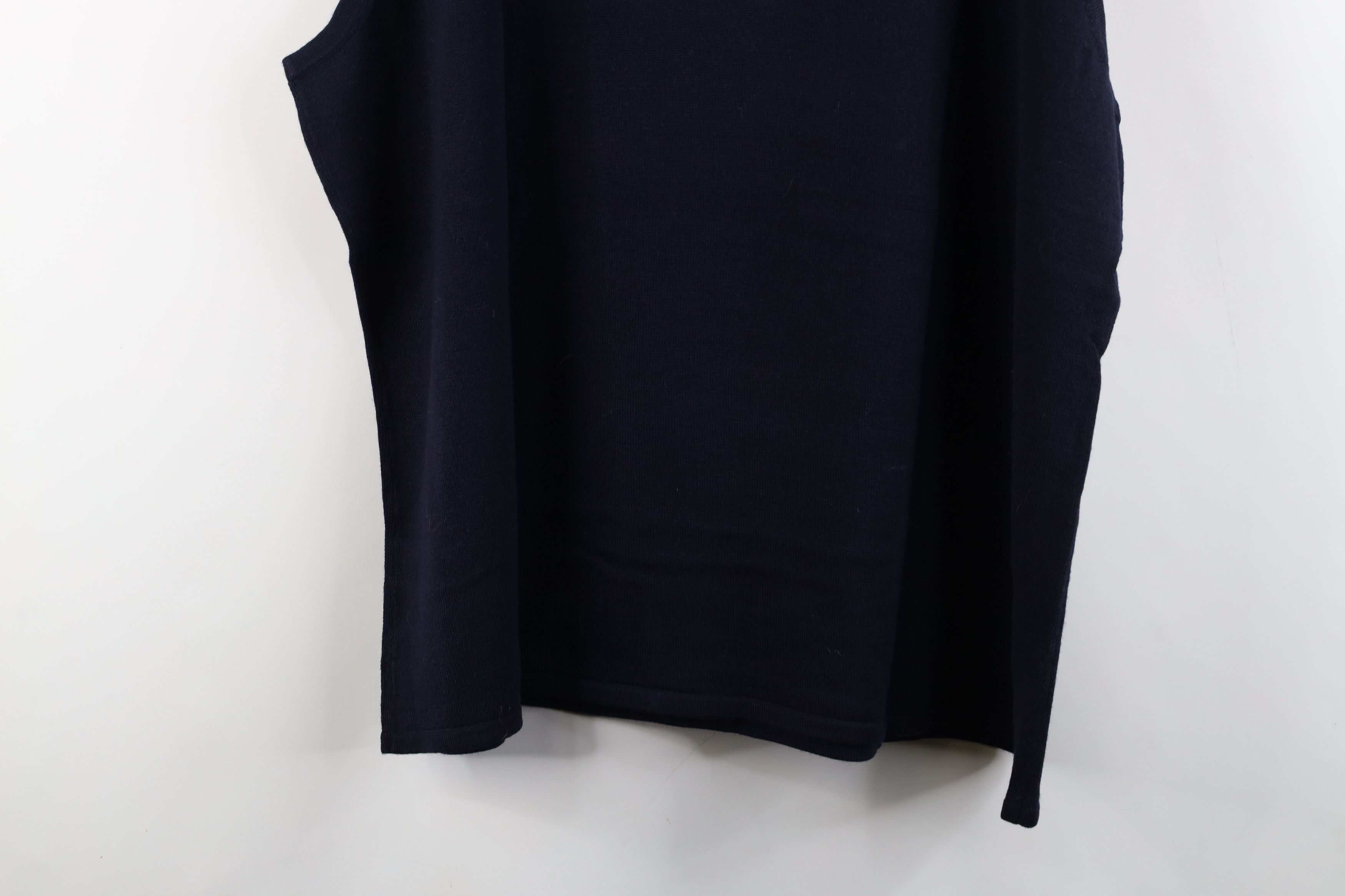 Vintage Deadstock Vintage 90s Streetwear Wool Knit Sweater Vest Size 3XL / US 20-22 - 10 Thumbnail