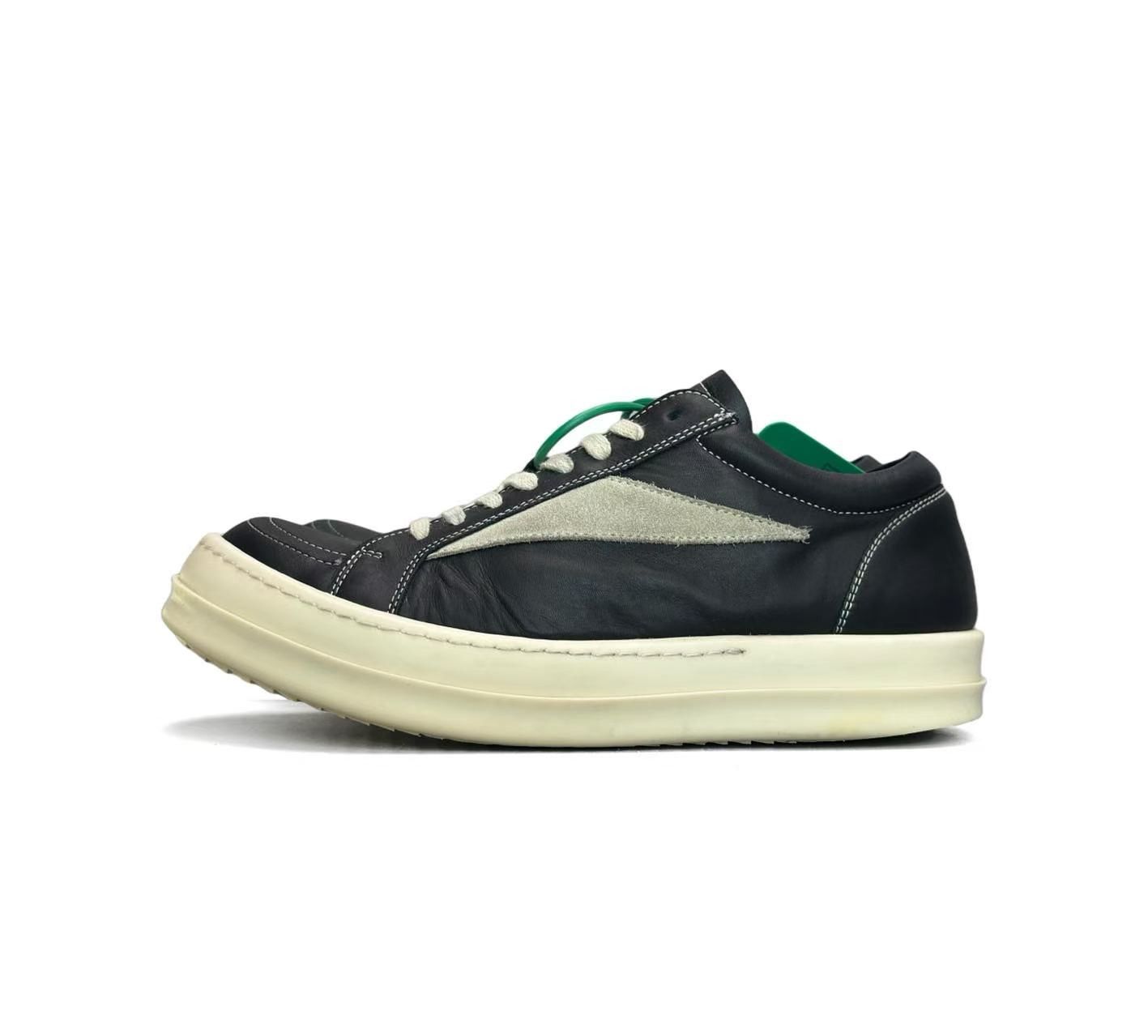 Rick Owens Rick Owens Leather Black Lowtop Sneakers 39 Men Size US 6.5 / EU 39-40 - 3 Thumbnail