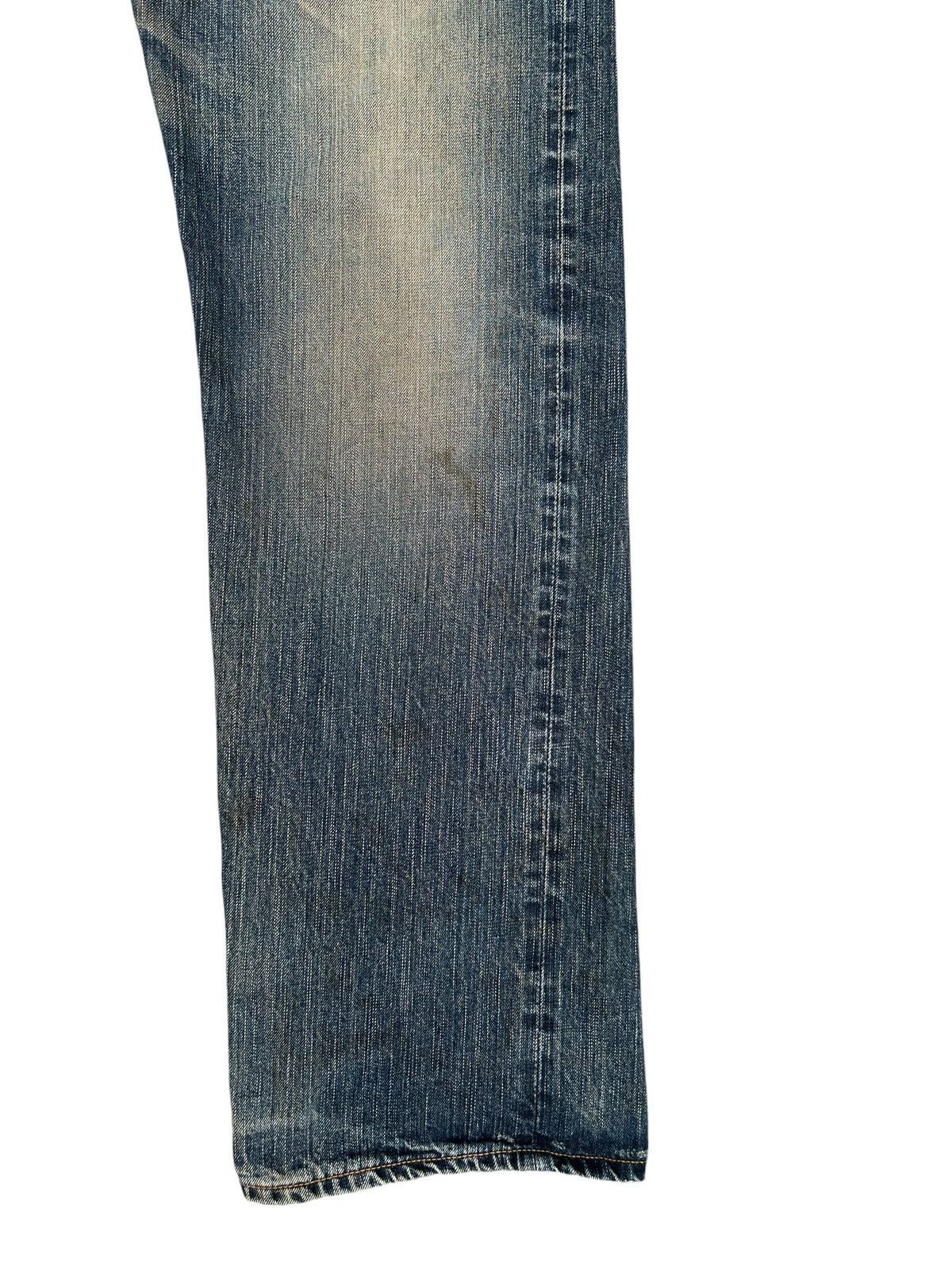 Kapital Vintage Edwin 505ZX Selvedge Distressed Denim Jeans Size US 38 / EU 54 - 11 Thumbnail