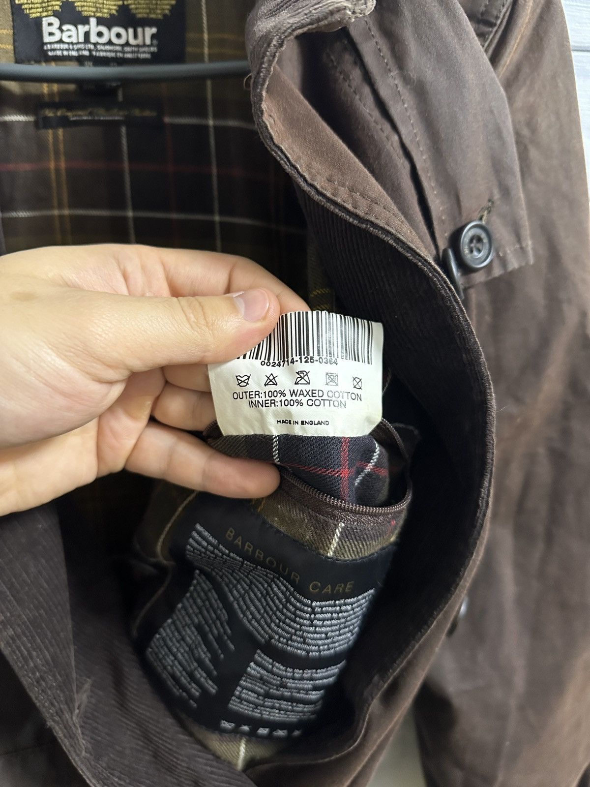 Barbour Rare Luxury Jacket Barbour 100% Waxed Cotton England Size M / US 6-8 / IT 42-44 - 12 Thumbnail