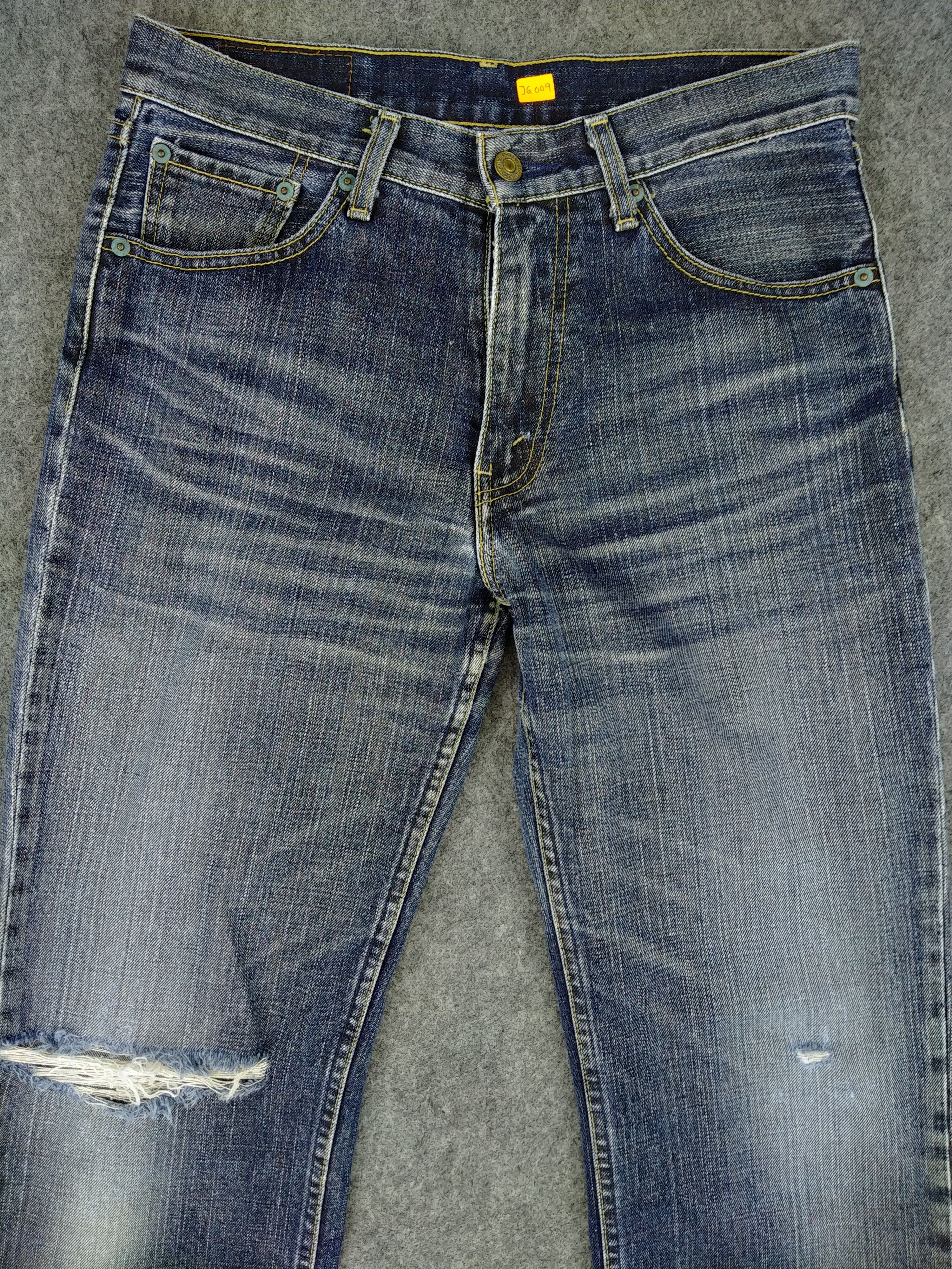 Levi's Distressed Indigo Vintage Levi's 532 30x30 Denim -JG009 Size US 30 / EU 46 - 3 Thumbnail