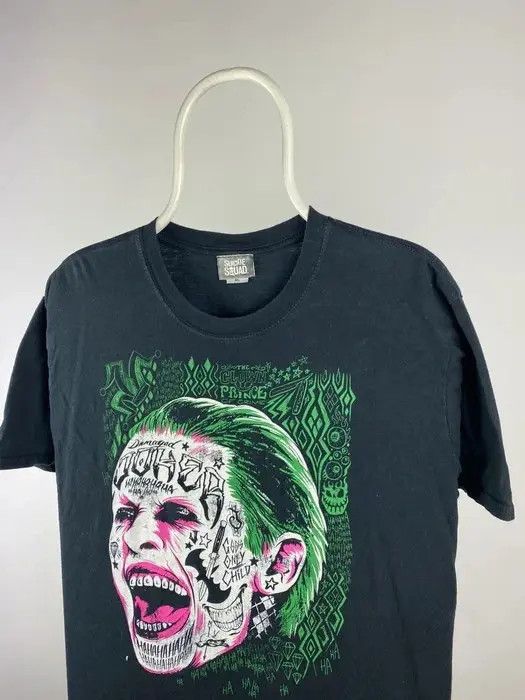 Band Tees Suicide squad joker T-shirt movie band tee size XLarge Size US XL / EU 56 / 4 - 4 Thumbnail