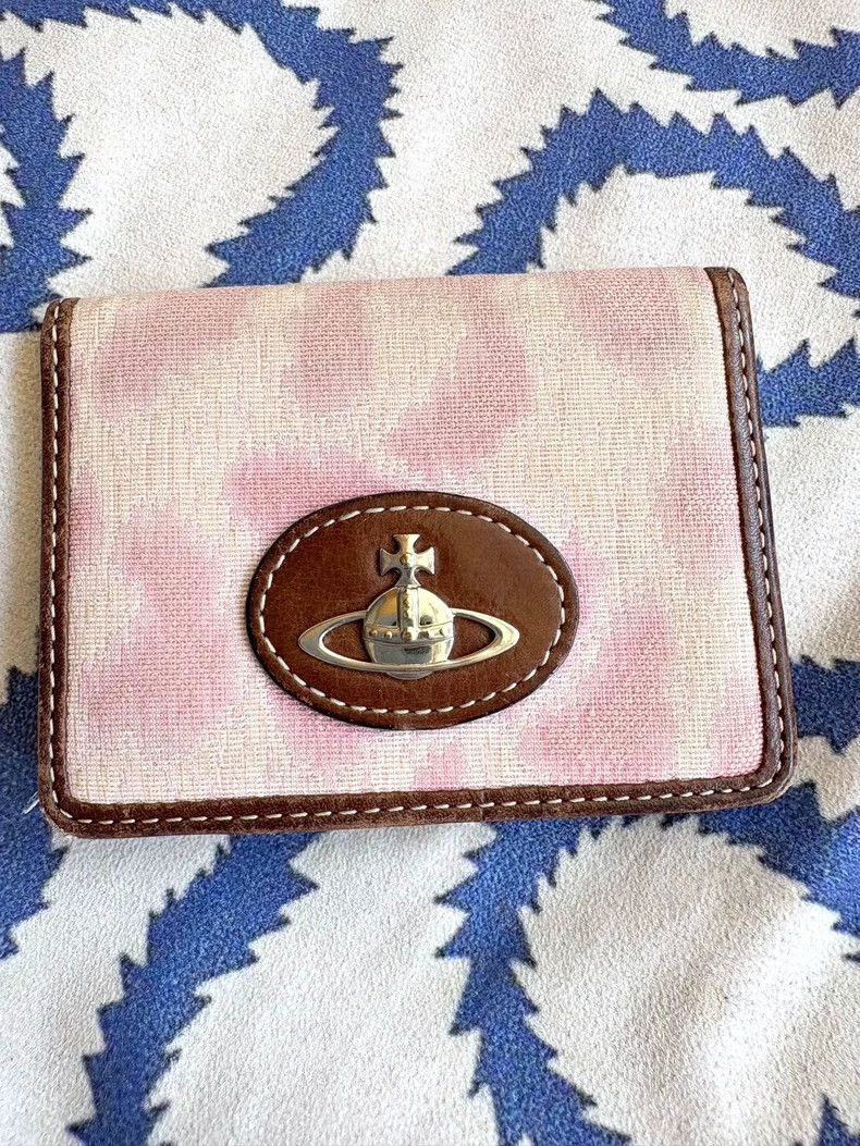 Vivienne Westwood Vivienne Westwood Pink leopard print card bag Size ONE SIZE - 1 Thumbnail