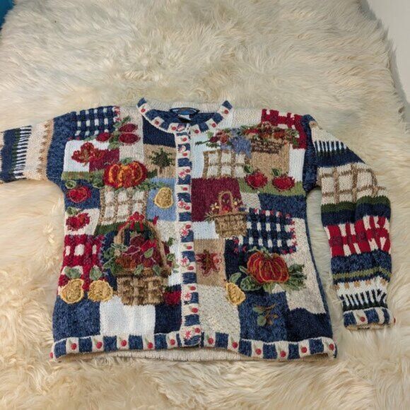 Shaver Lake Shaver Lake Fall Harvest Knit Cardigan Women Size Small Size S / US 4 / IT 40 - 1 Thumbnail