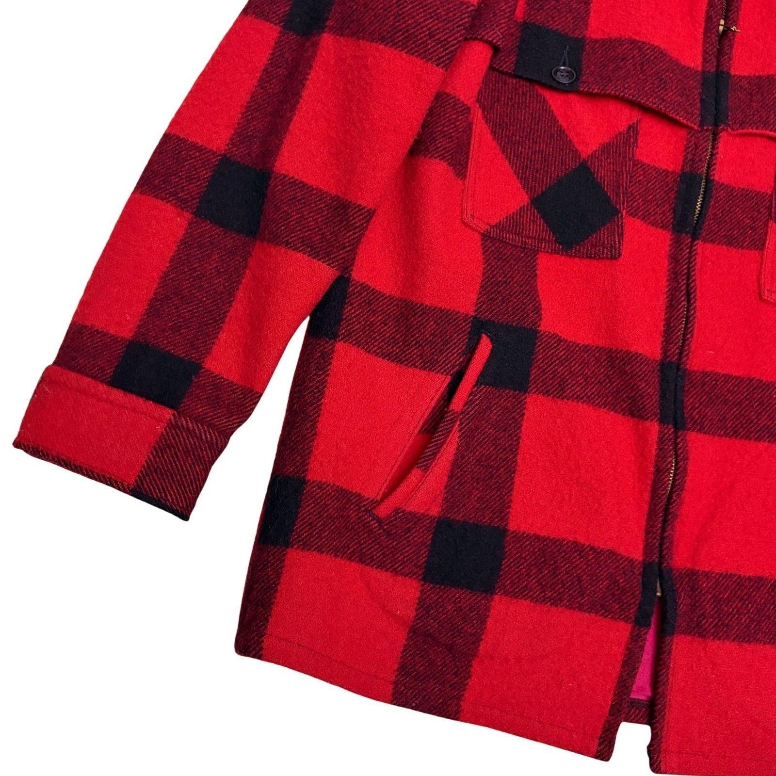 Johnson Woolen Mills RARE VINTAGE 50s Johnson Woolen Mills Wool Hunting Jacket Size US M / EU 48-50 / 2 - 6 Thumbnail