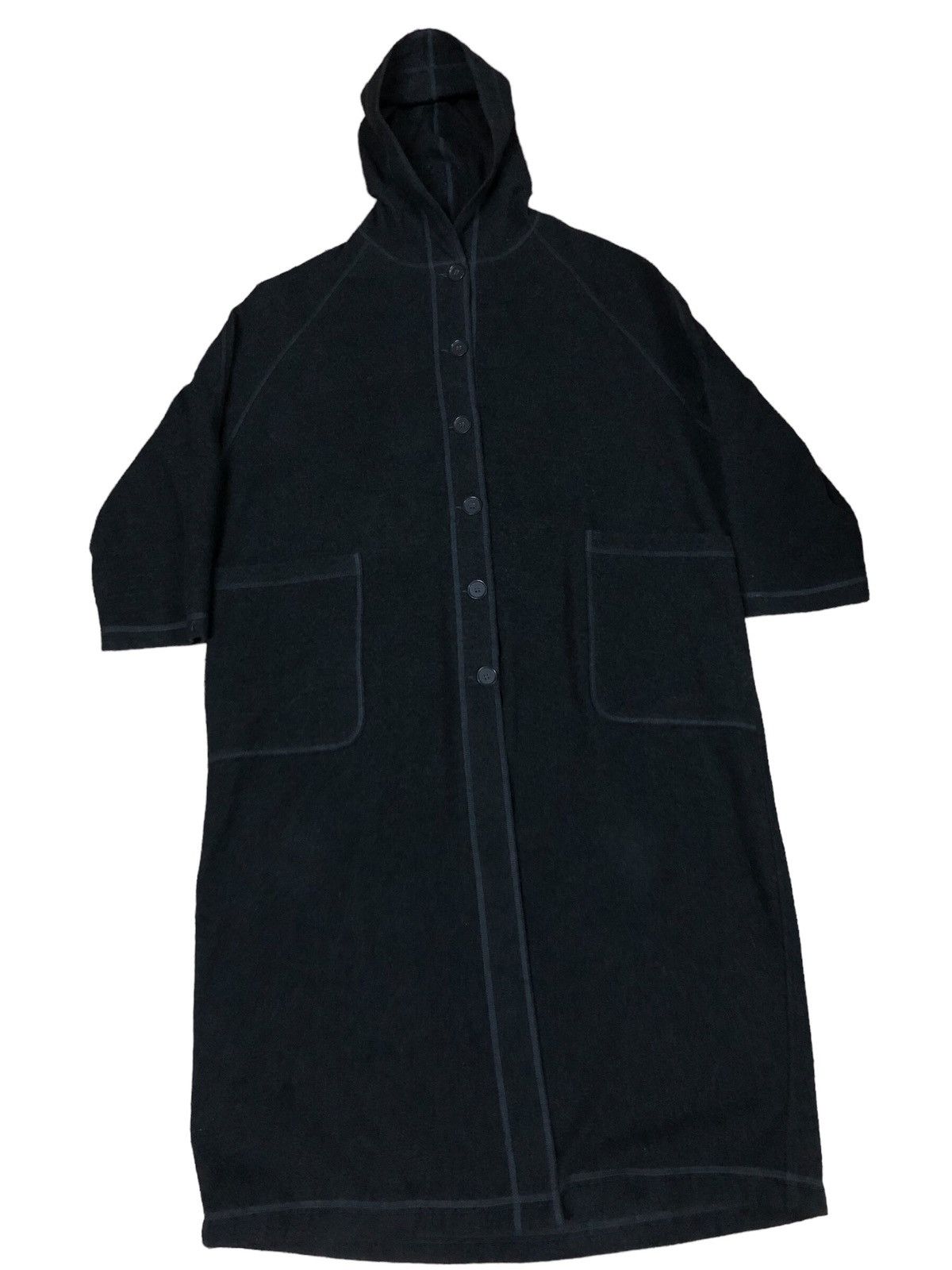 United Colors Of Benetton United Colors Of Benetton Wool Overcoat Size US XL / EU 56 / 4 - 1 Thumbnail