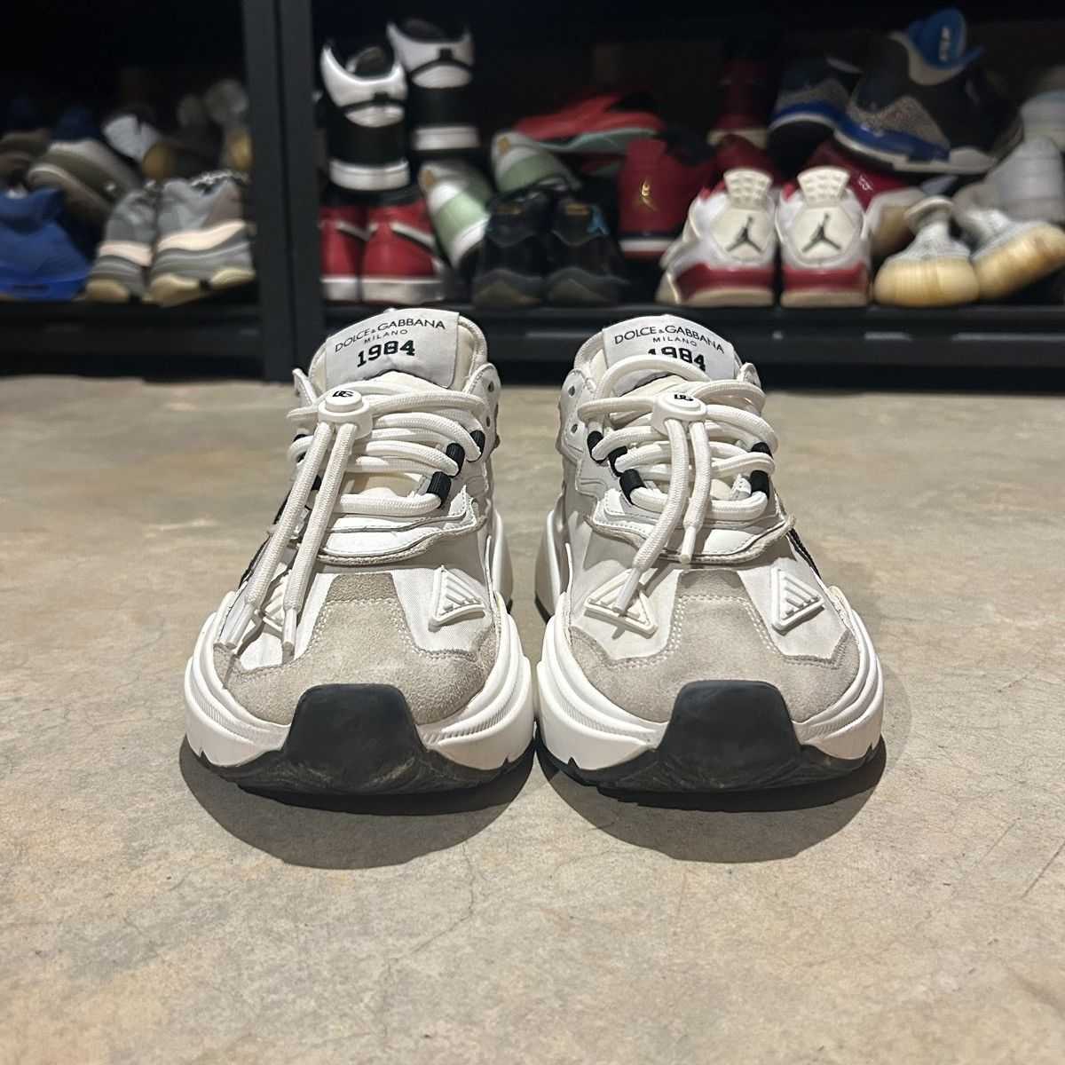 Dolce & Gabbana Dolce & Gabbana Daymaster Mixed Material Sneakers US 7.5 Size US 7.5 / EU 40-41 - 5 Thumbnail