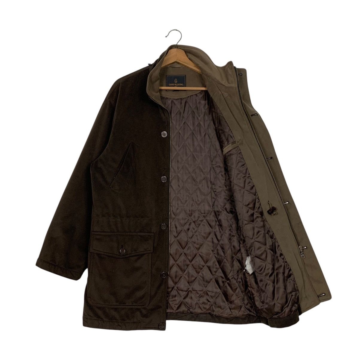 Gianni Valentino 90's GIANNI VALENTINO Quilted Lined Casual Jacket #2505-C113 Size US M / EU 48-50 / 2 - 9 Thumbnail