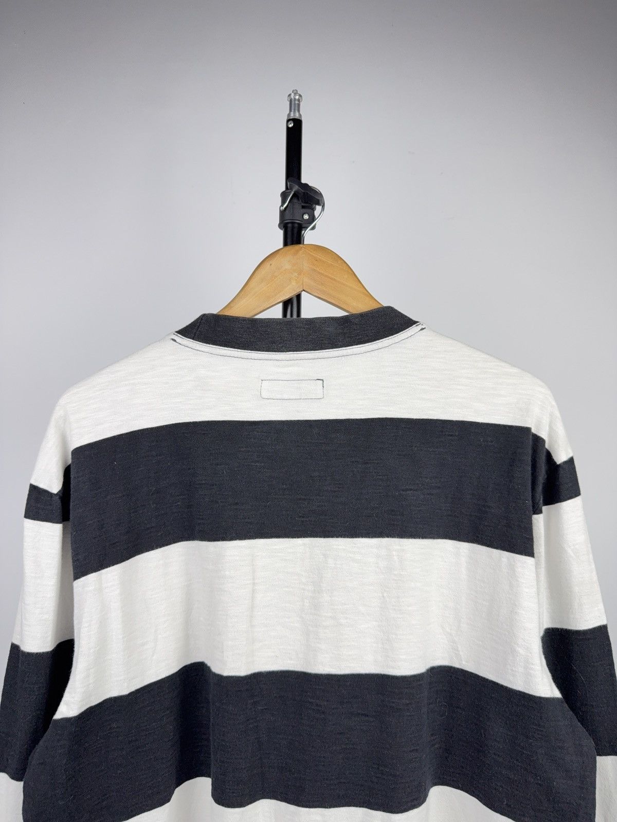 Guess Retro 90s Guess Originals Logo Striped Logo Long Sleeve Tee Size US L / EU 52-54 / 3 - 12 Thumbnail