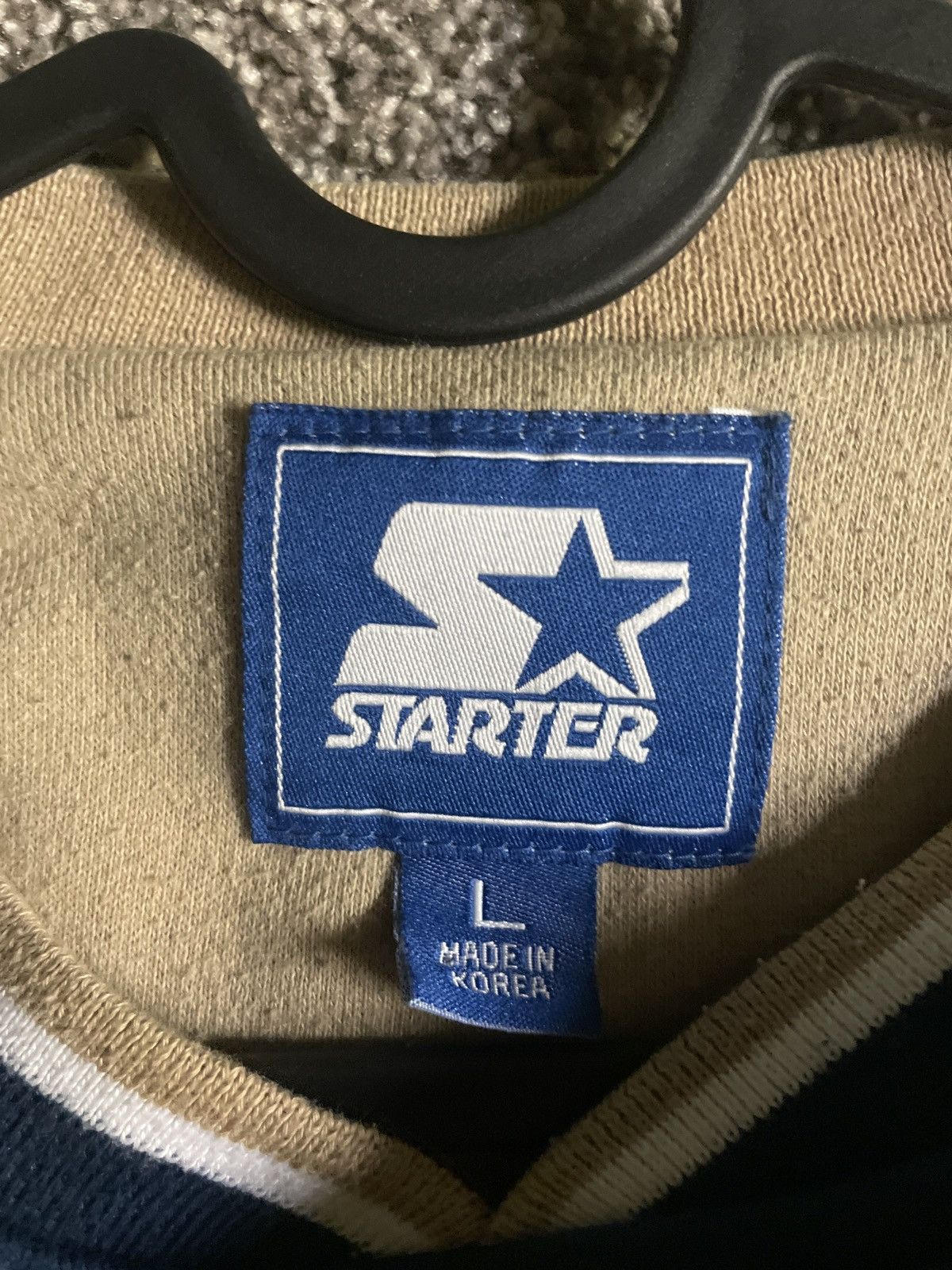 Starter Notre Dame Crewneck Size US L / EU 52-54 / 3 - 3 Thumbnail
