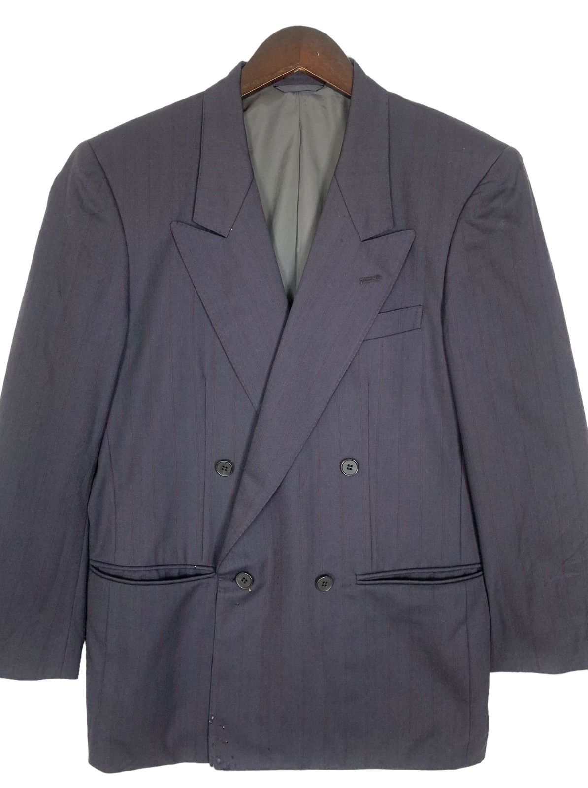 Balenciaga × Designer Balenciaga Paris Designer Luxury Blazer Coat Colour DarkGrey Size US S / EU 44-46 / 1 - 3 Thumbnail