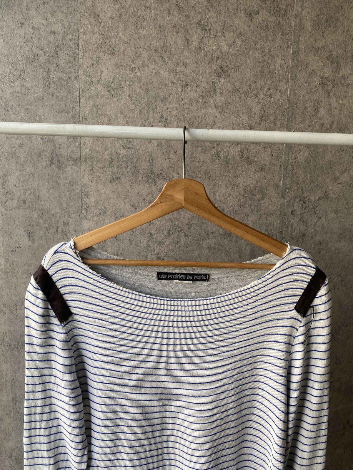 Designer Les Prairies De Paris Stripped Long Sleeve Shirt Size US M / EU 48-50 / 2 - 3 Thumbnail