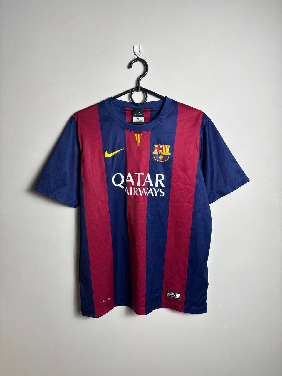 Nike Barcelona 2014-15 Nike Dri-Fit Blokecore Jersey T-shirt Tee Size US S / EU 44-46 / 1 - 2 Thumbnail