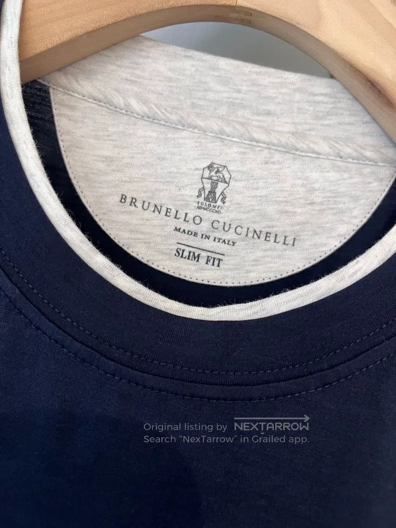 Brunello Cucinelli Brunello Cucinelli Silk Cotton T-Shirt Size US M / EU 48-50 / 2 - 4 Thumbnail