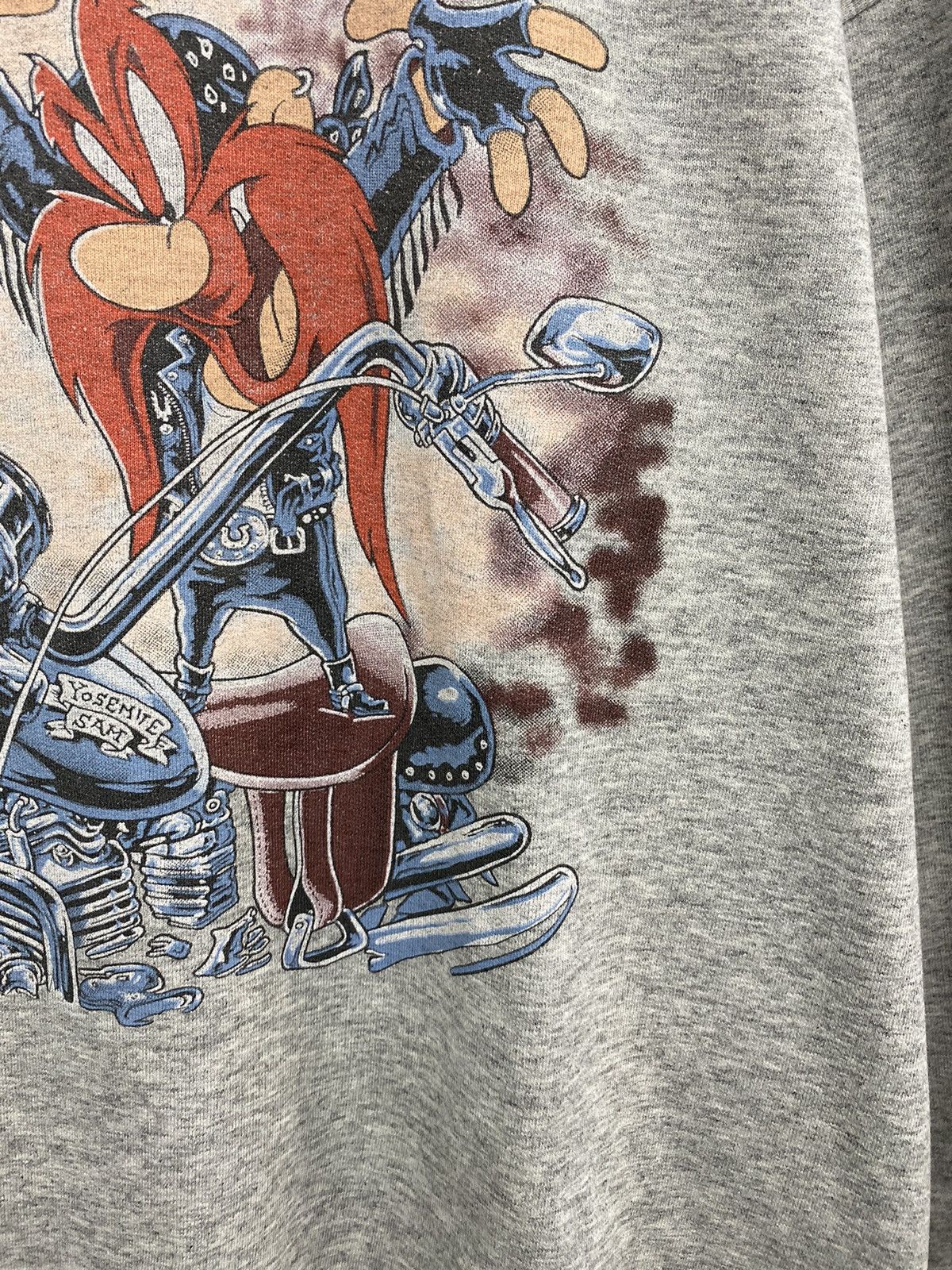 Harley Davidson Vintage 80s Yosemite Sam Choppers Sweatshirt Harley Davidson Size US XL / EU 56 / 4 - 7 Thumbnail