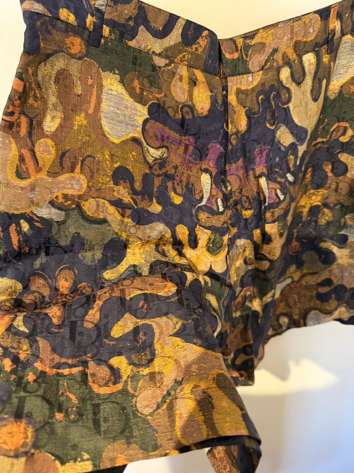 Dior Dior Oblique Camouflage Jacquard Shorts Size US 34 / EU 50 - 4 Thumbnail