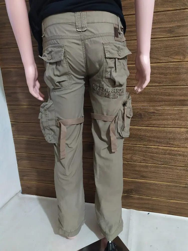 Other Cargo Multi Pocket punk Bondage Pants by Samuel Kevin Size US 29 - 14 Thumbnail