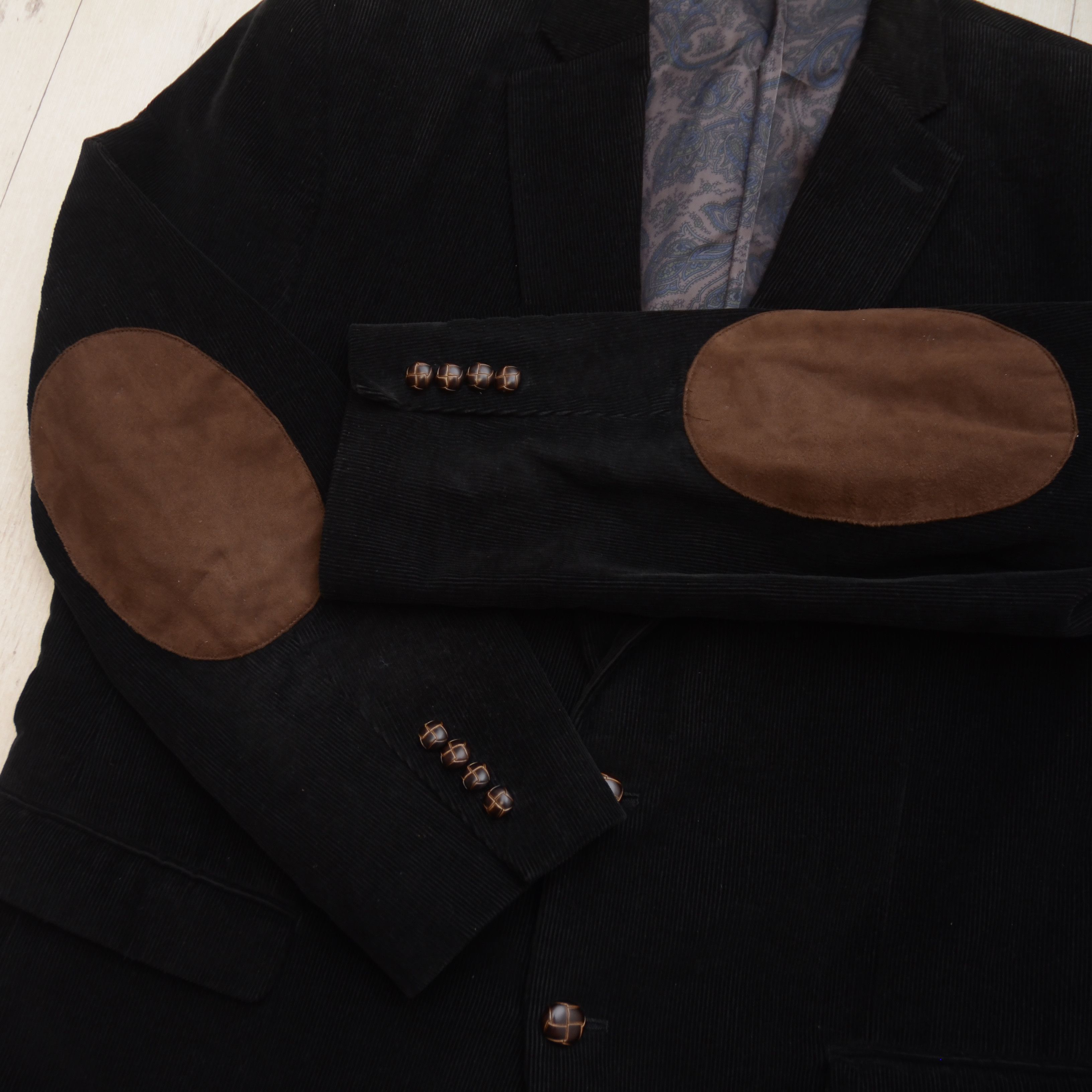 Ralph Lauren Ralph Lauren Corduroy Blazer Jacket R44 Elbow Patches Size 44R - 6 Thumbnail