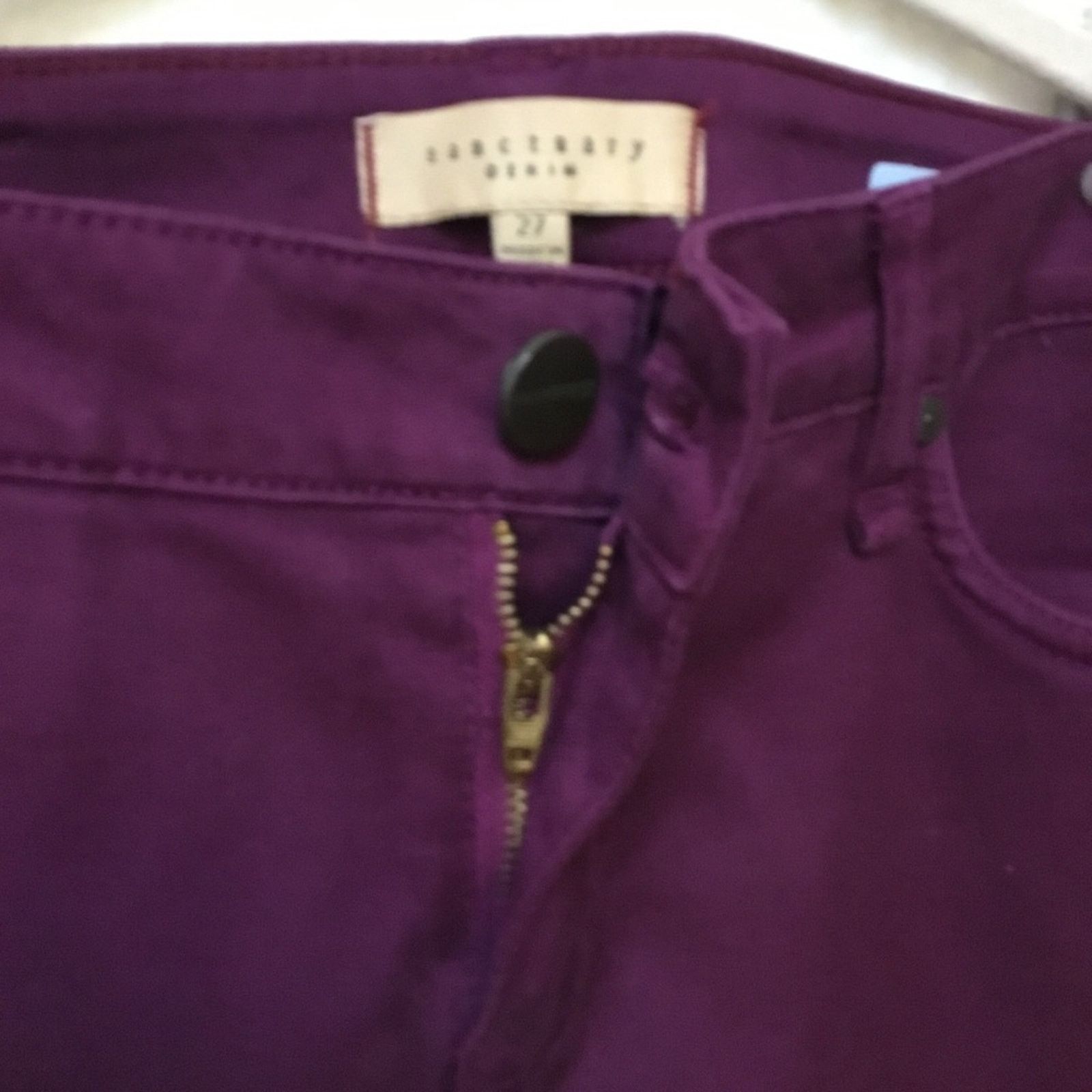 Other Sanctuary Maroon Charmer Jean Size 27" / US 4 / IT 40 - 7 Thumbnail