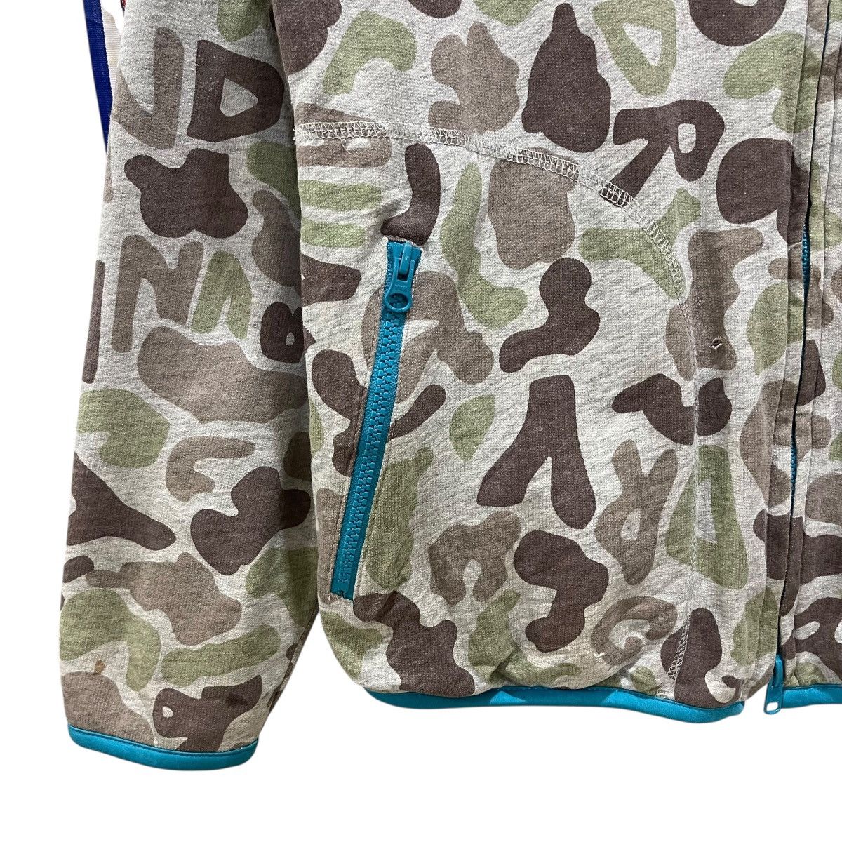 Japanese Brand Vintage Laundry Camouflage Full Zipper Hoodie Jacket Size US M / EU 48-50 / 2 - 8 Thumbnail