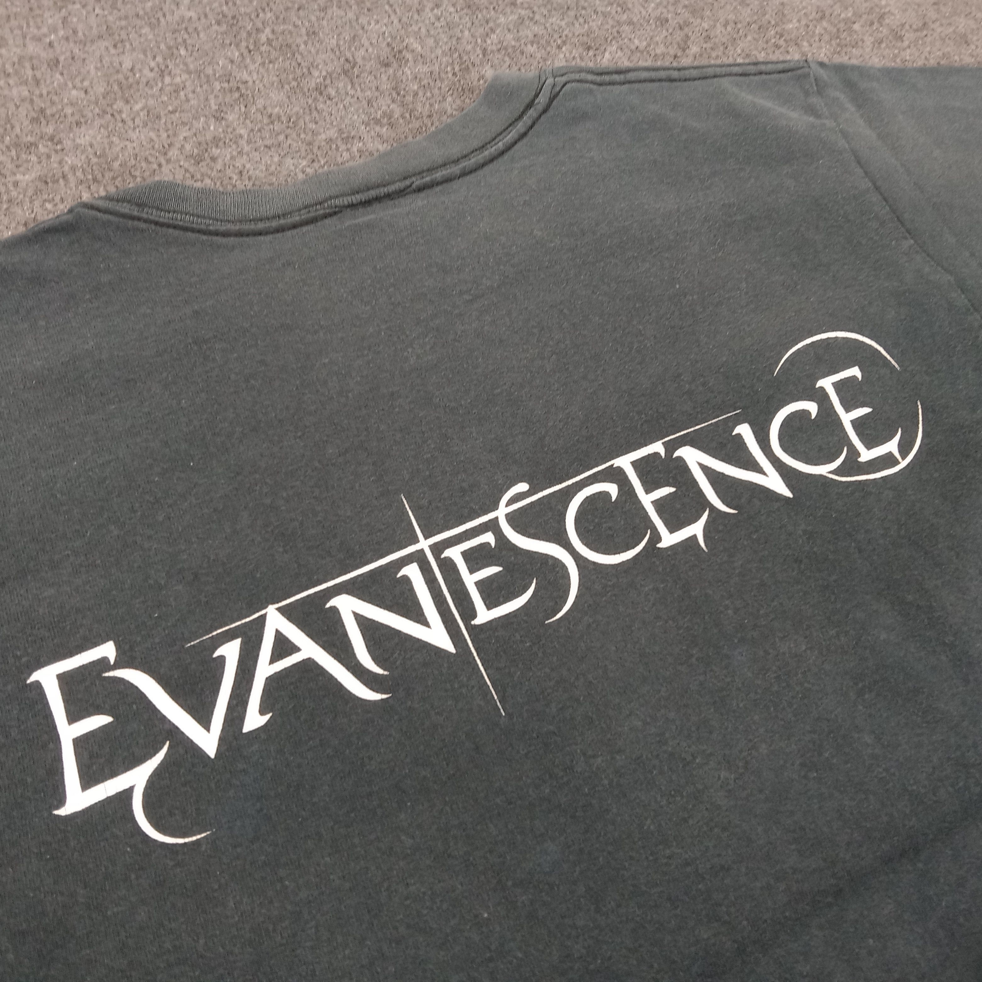 Band Tees × Vintage Evanescence American Rock Band Tour Tshirt Size US S / EU 44-46 / 1 - 2 Thumbnail