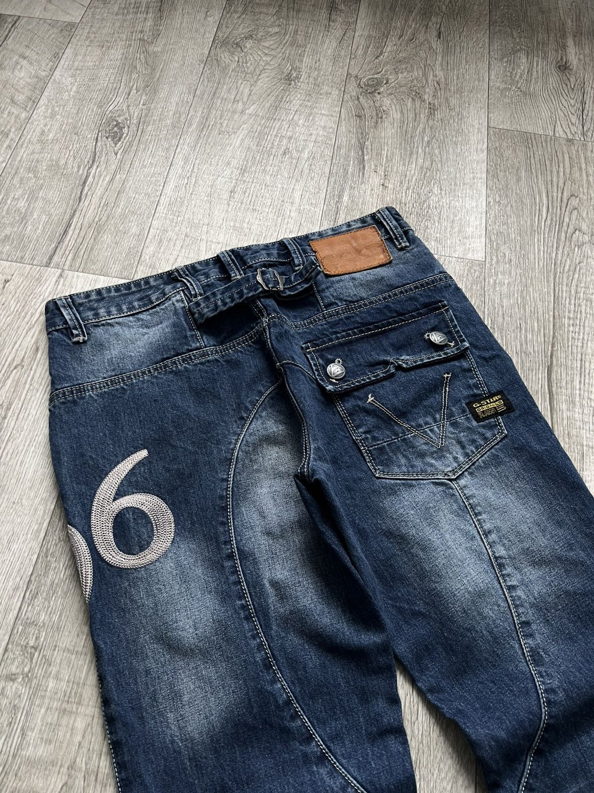 G-Star Crazy Vintage G Star Y2k Engineered Style Hysteric Glamour Size US 34 / EU 50 - 11 Thumbnail