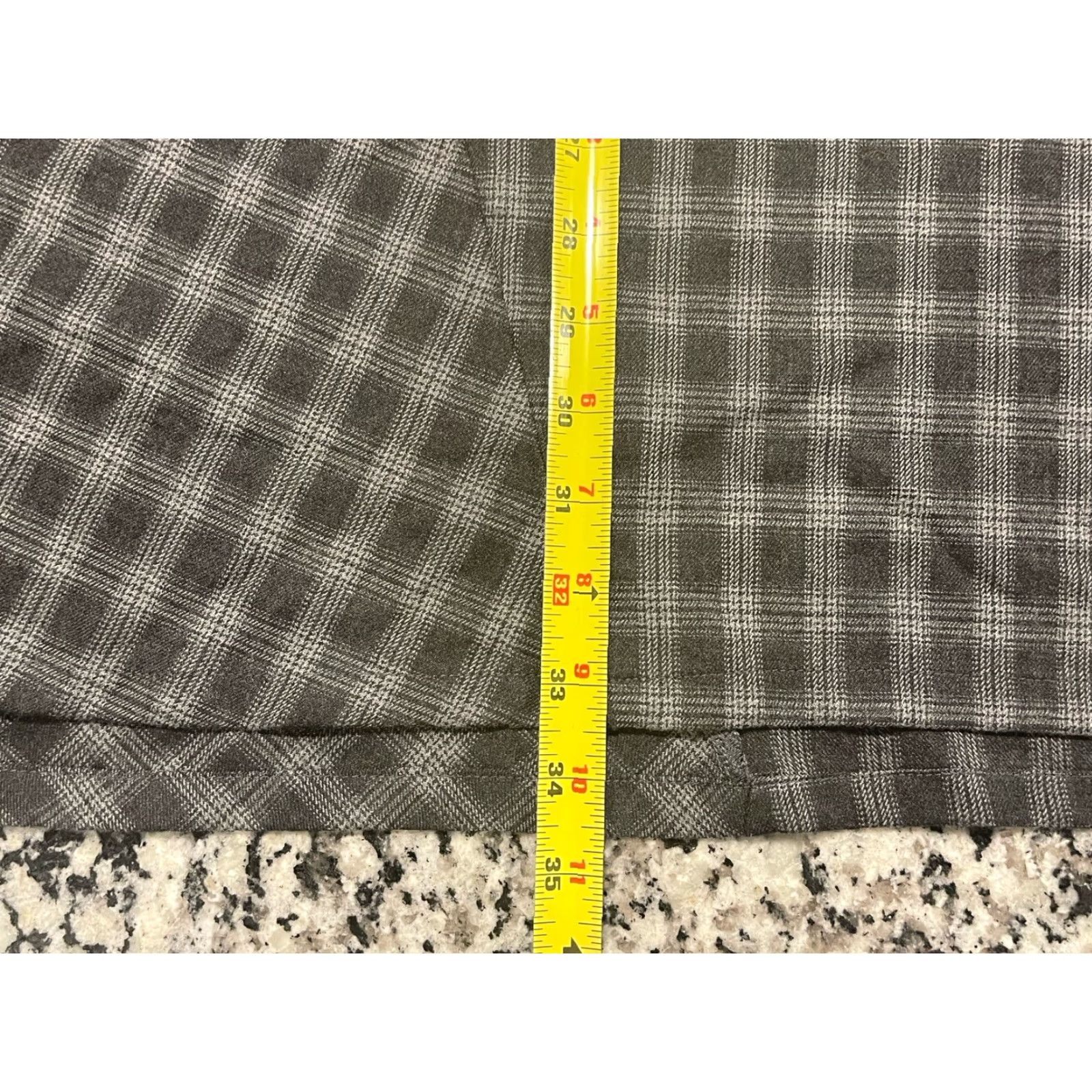 Vintage Bryn Walker Sway Plaid Lagenlook Long Sleeve Asymmetrical Tunic Top XL Blouse Women Bohemian Tunic Size XL / US 12-14 / IT 48-50 - 2 Thumbnail