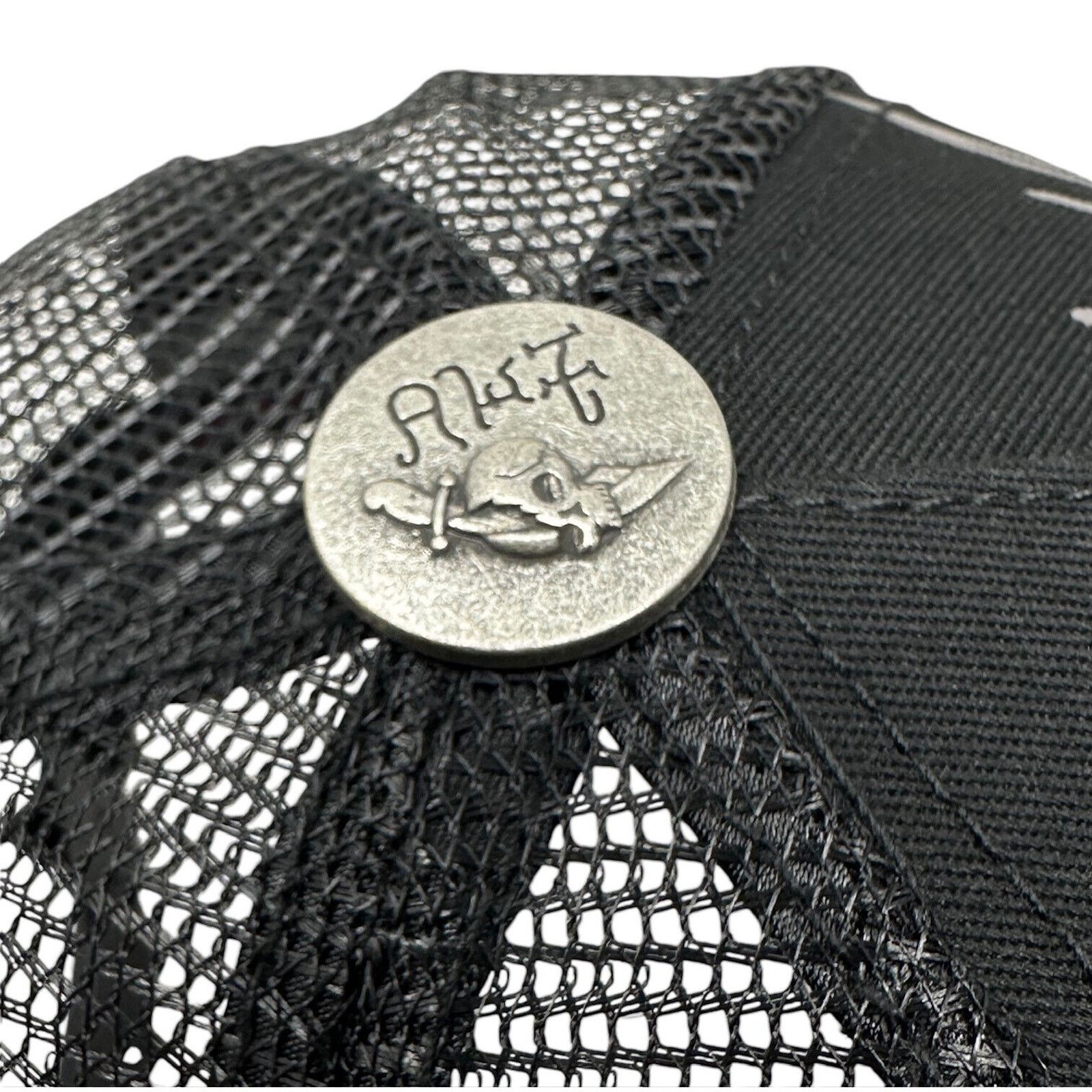 Ed Hardy Ed Hardy Trucker Hat Embroidered Tattoo Eagle Snake Cap Size ONE SIZE - 5 Thumbnail
