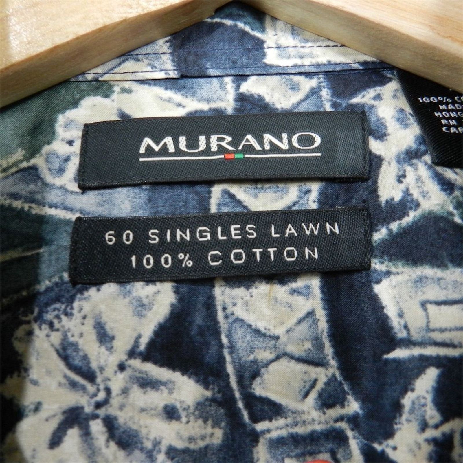 Vintage Vintage 90s Murano Hawaiian Shirt Size L 60 Singles Lawn Size US L / EU 52-54 / 3 - 3 Thumbnail
