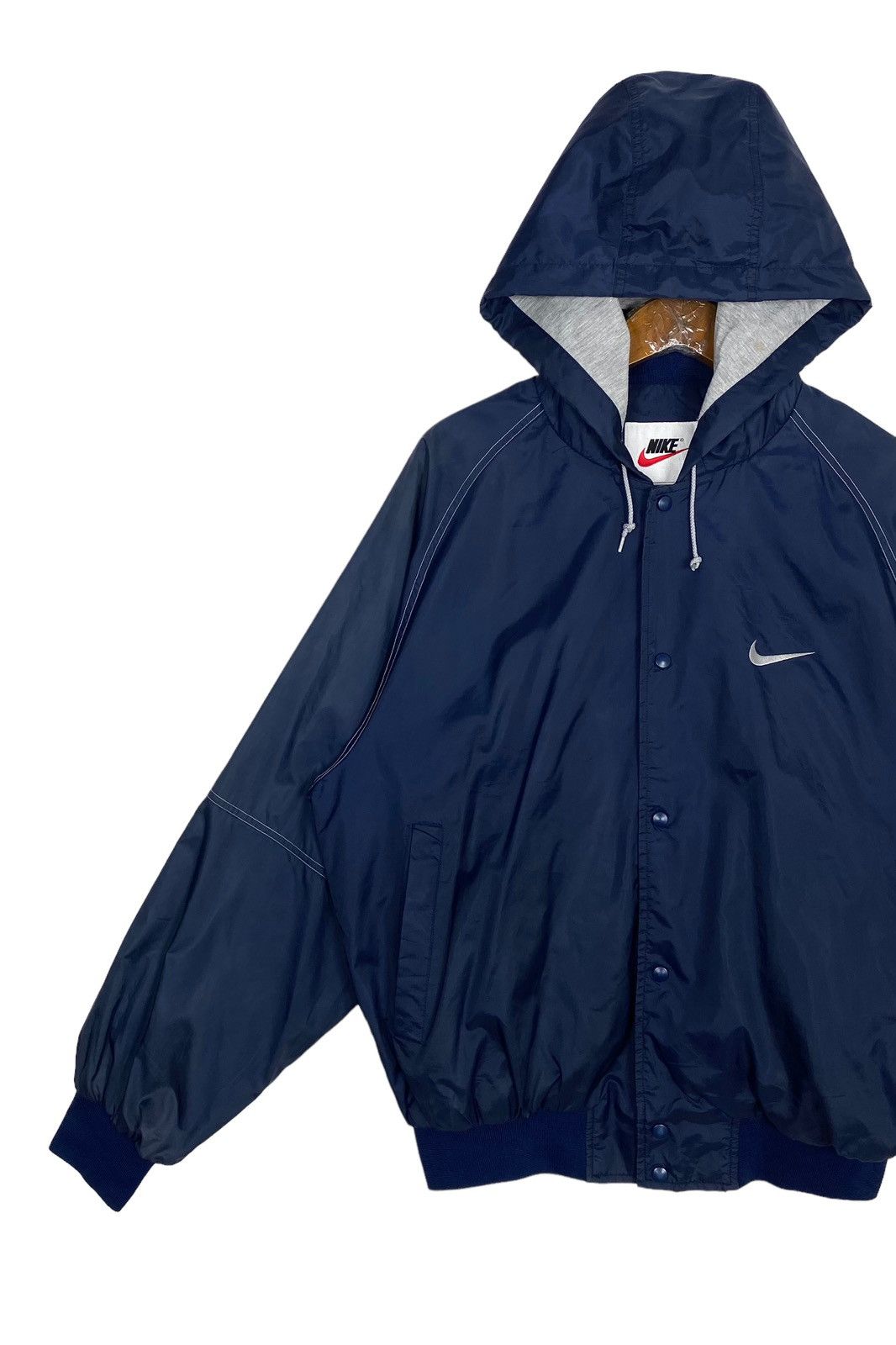 Nike Rare‼️ Vintage Nike Hoodie Embroidery Spellout Size US M / EU 48-50 / 2 - 4 Thumbnail