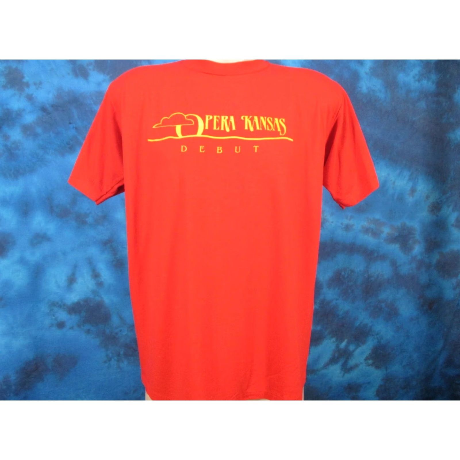 Vintage VINTAGE OPERA KANSAS DEBUT T-Shirt LARGE musical theatre 80s single stitch Mens Size US L / EU 52-54 / 3 - 2 Thumbnail