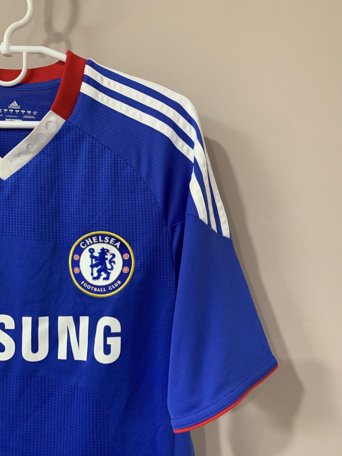 Adidas × Chelsea Soccer Chelsea London 2010 Home Football Shirt Adidas Soccer Jersey Size US S / EU 44-46 / 1 - 3 Thumbnail