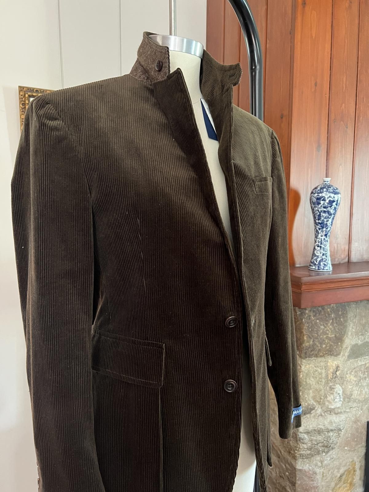 Polo Ralph Lauren Polo Ralph Lauren Corduroy Jacket in Olive Size 38S - 6 Thumbnail