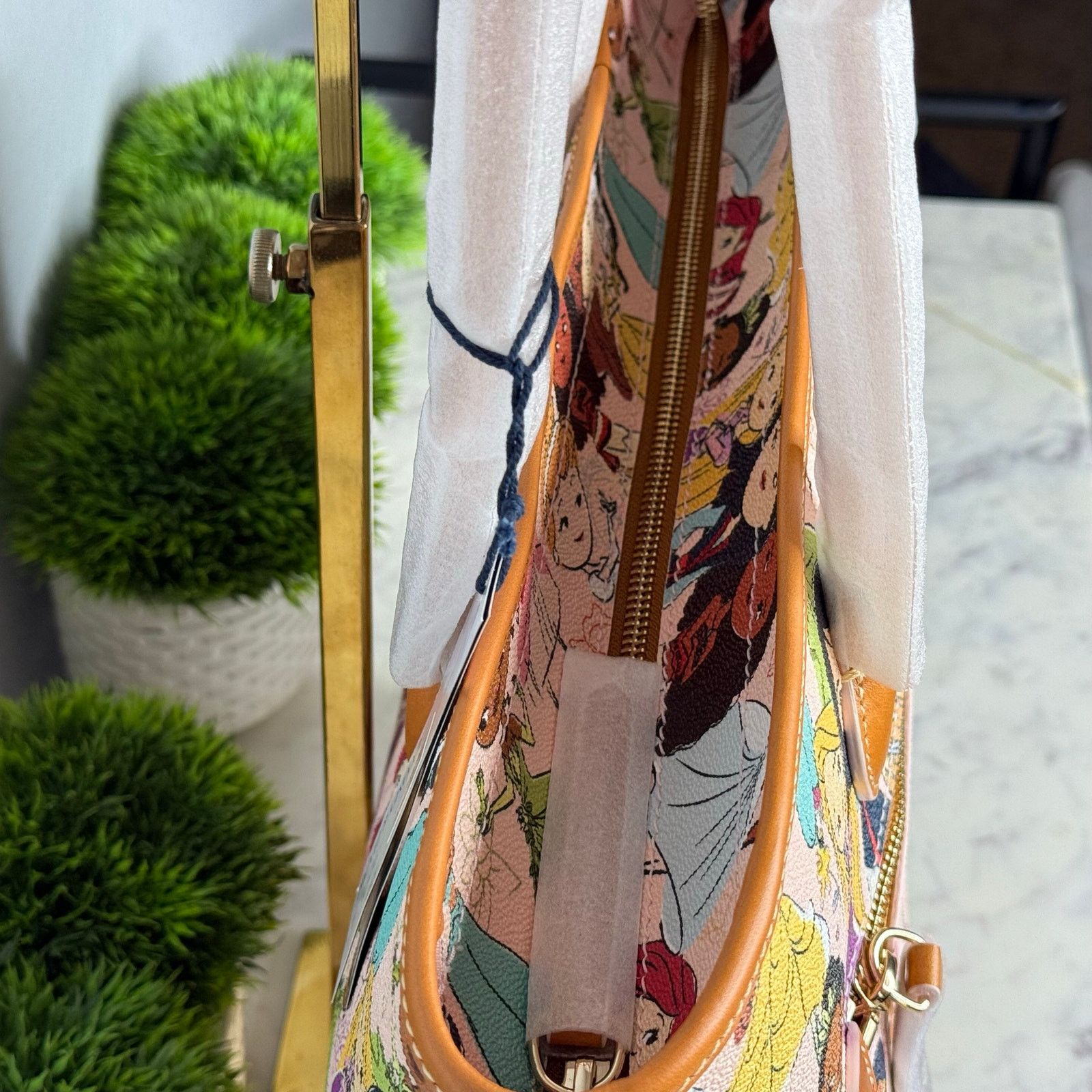 Dooney & Bourke NWT Disney Princess 2022 Tote Bag by Dooney and Bourke Size ONE SIZE - 8 Thumbnail