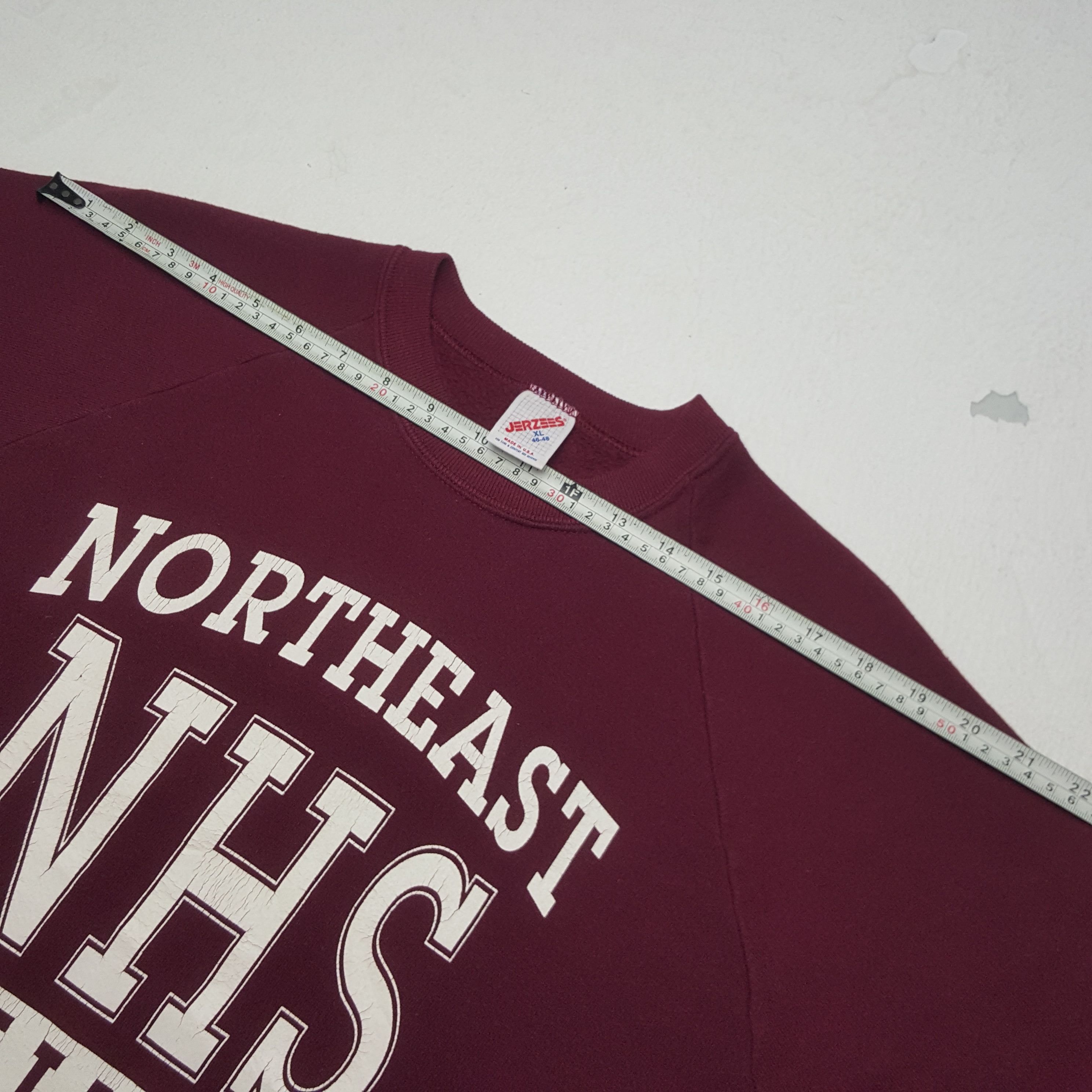 Vintage Vintage Northeast NHS Vikins Sweatshirt Size US M / EU 48-50 / 2 - 6 Thumbnail