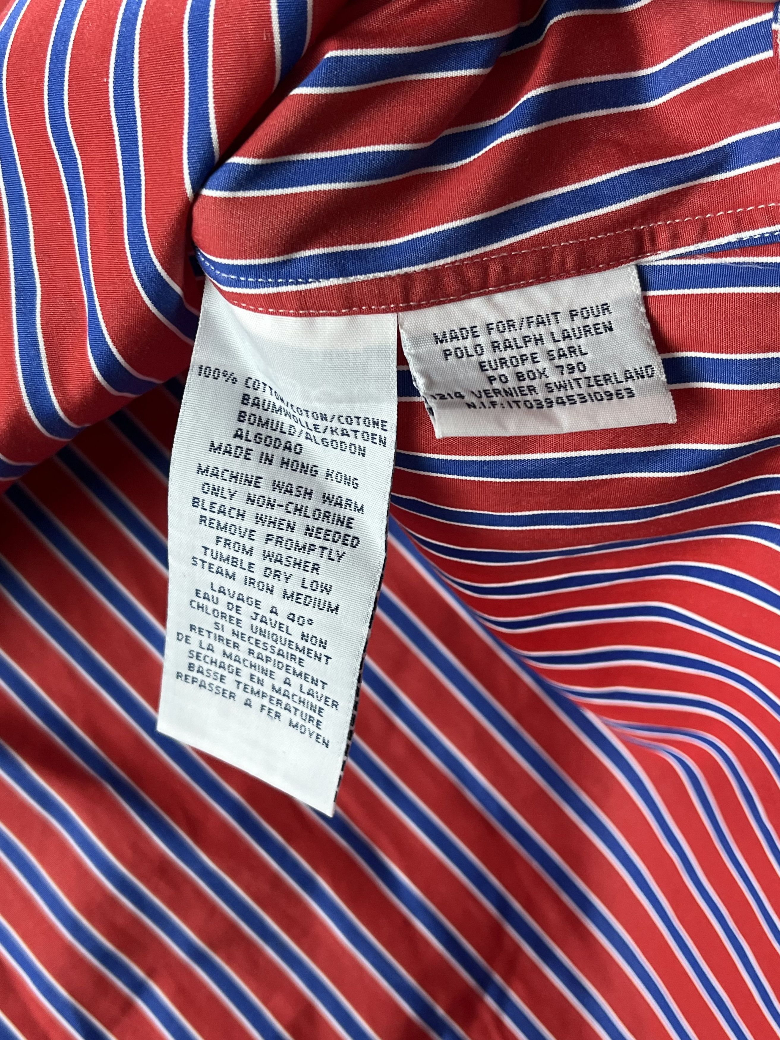 Polo Ralph Lauren × Ralph Lauren × Vintage Vintage Polo Ralph Lauren Polo Shirt Size US XL / EU 56 / 4 - 5 Thumbnail
