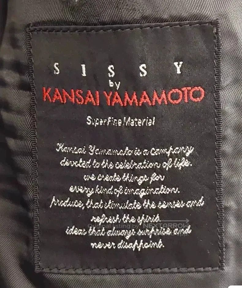 Yohji Yamamoto Kansai Yamamoto Wool Cashmere Coat. Size US L / EU 52-54 / 3 - 4 Thumbnail