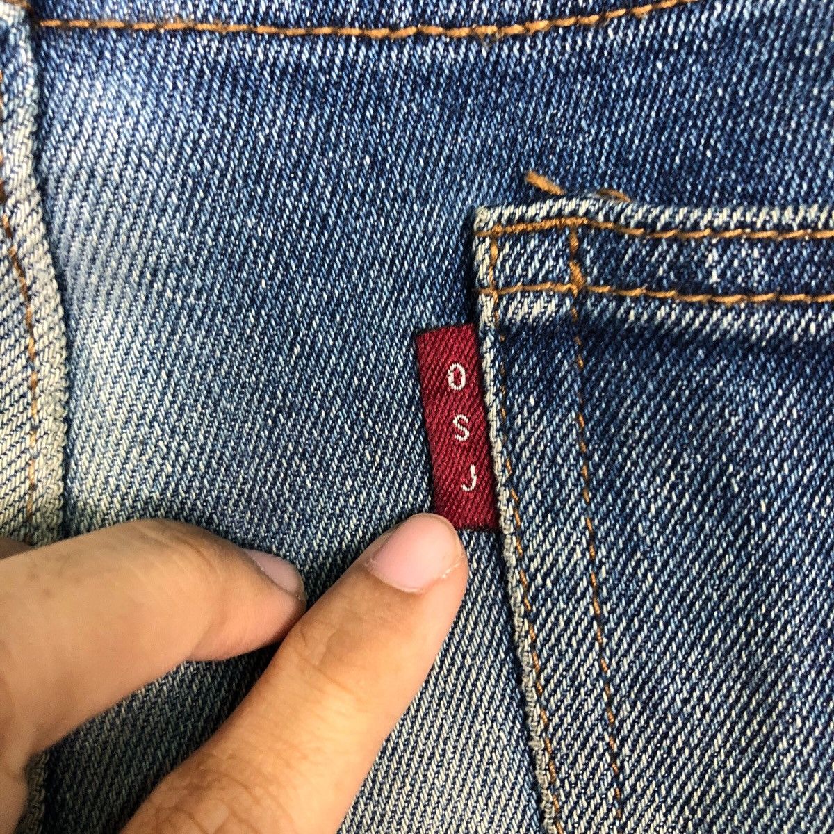 Japanese Brand × Vintage 📌Vintage Denim Jeans Osj Biker Issey Miyake Size US 30 / EU 46 - 14 Thumbnail