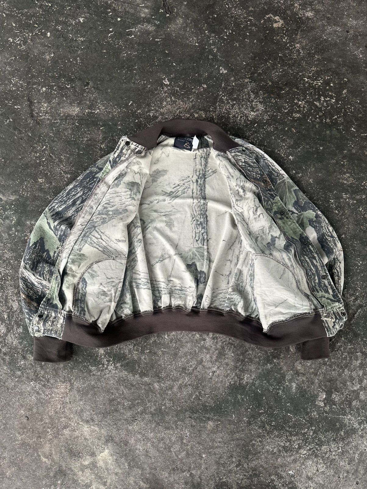 Mossy Oaks × Vintage Vintage 80s Y2K Mossy Oak Realtree Camo Rare Bomber Jacket Size US XL / EU 56 / 4 - 6 Thumbnail