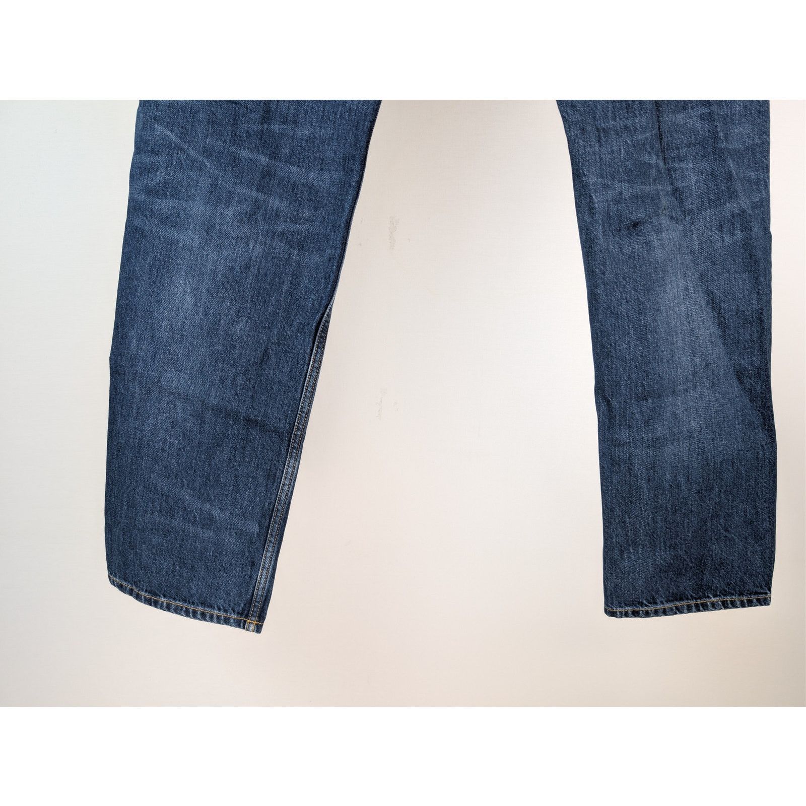Saint Laurent Paris o1rshd1 Relaxed Straight Denim Jeans in Deauville Beach Blue Size US 34 / EU 50 - 11 Thumbnail