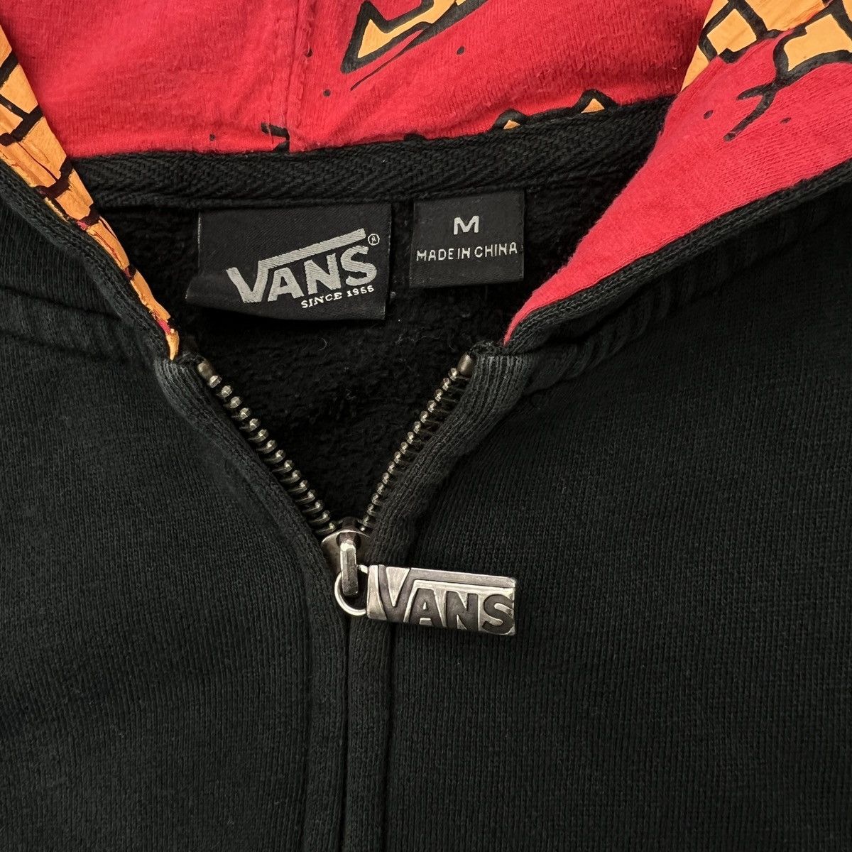 Vans × Vintage 00s VANS Zip Up Hoodie Size US S / EU 44-46 / 1 - 9 Thumbnail