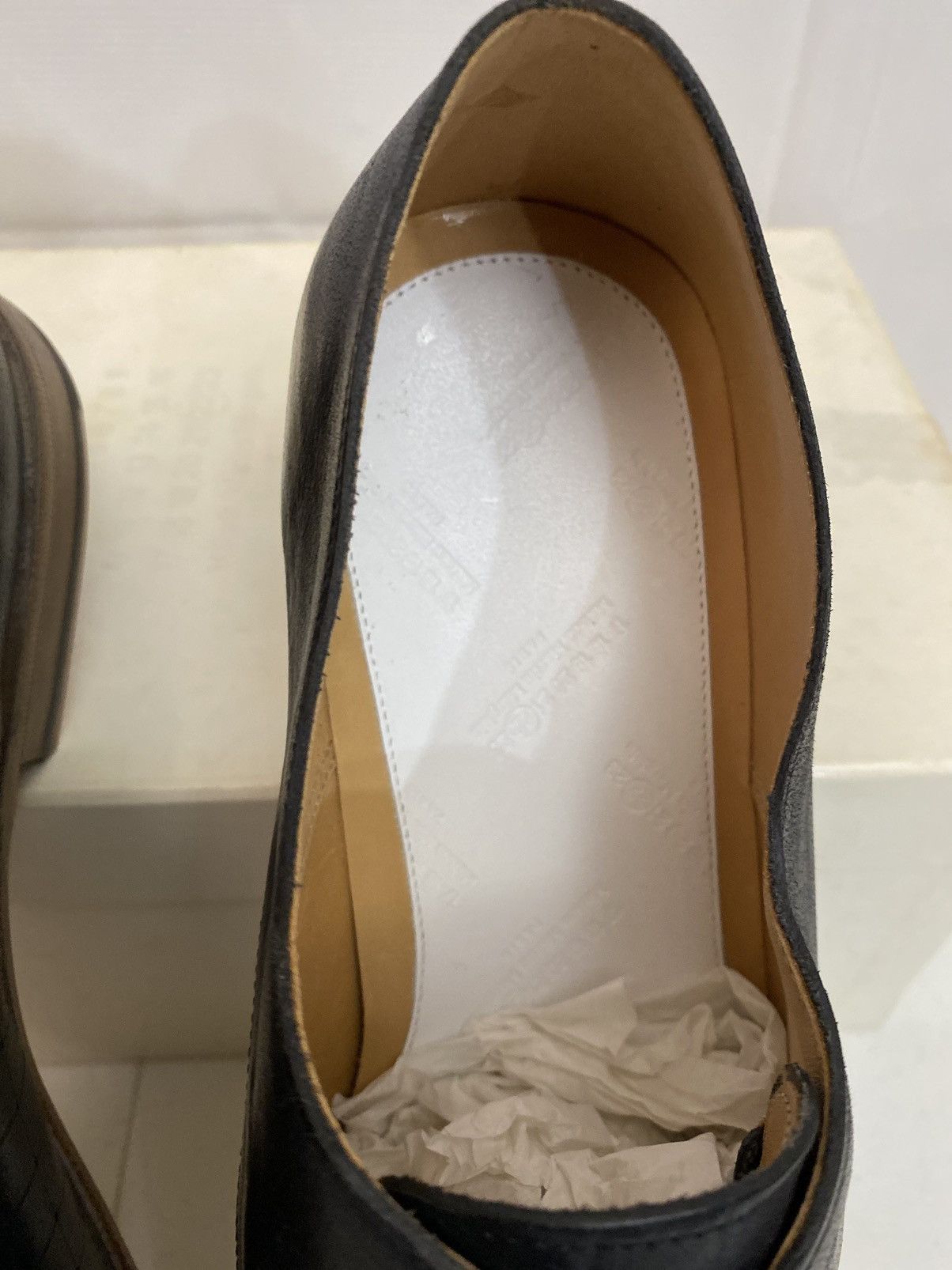 Maison Margiela Maison Margiela 22 🇮🇹 Veg Tan Matrix Single Stitch 12 New Size US 12 / EU 45 - 16 Thumbnail