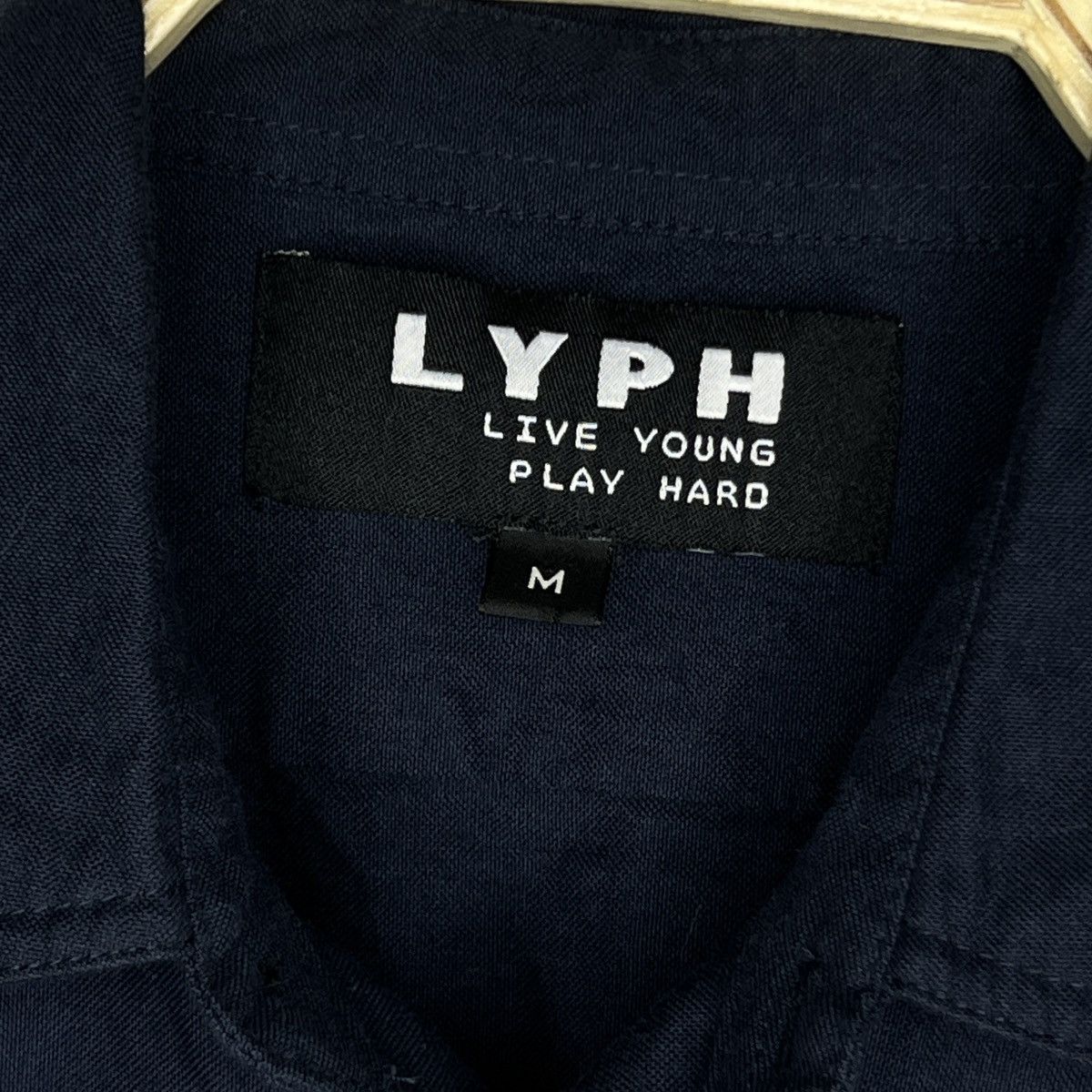 Designer × Japanese Brand LYPH Live Young Play Hard Over Shirt Pocket Navy Size US M / EU 48-50 / 2 - 5 Thumbnail