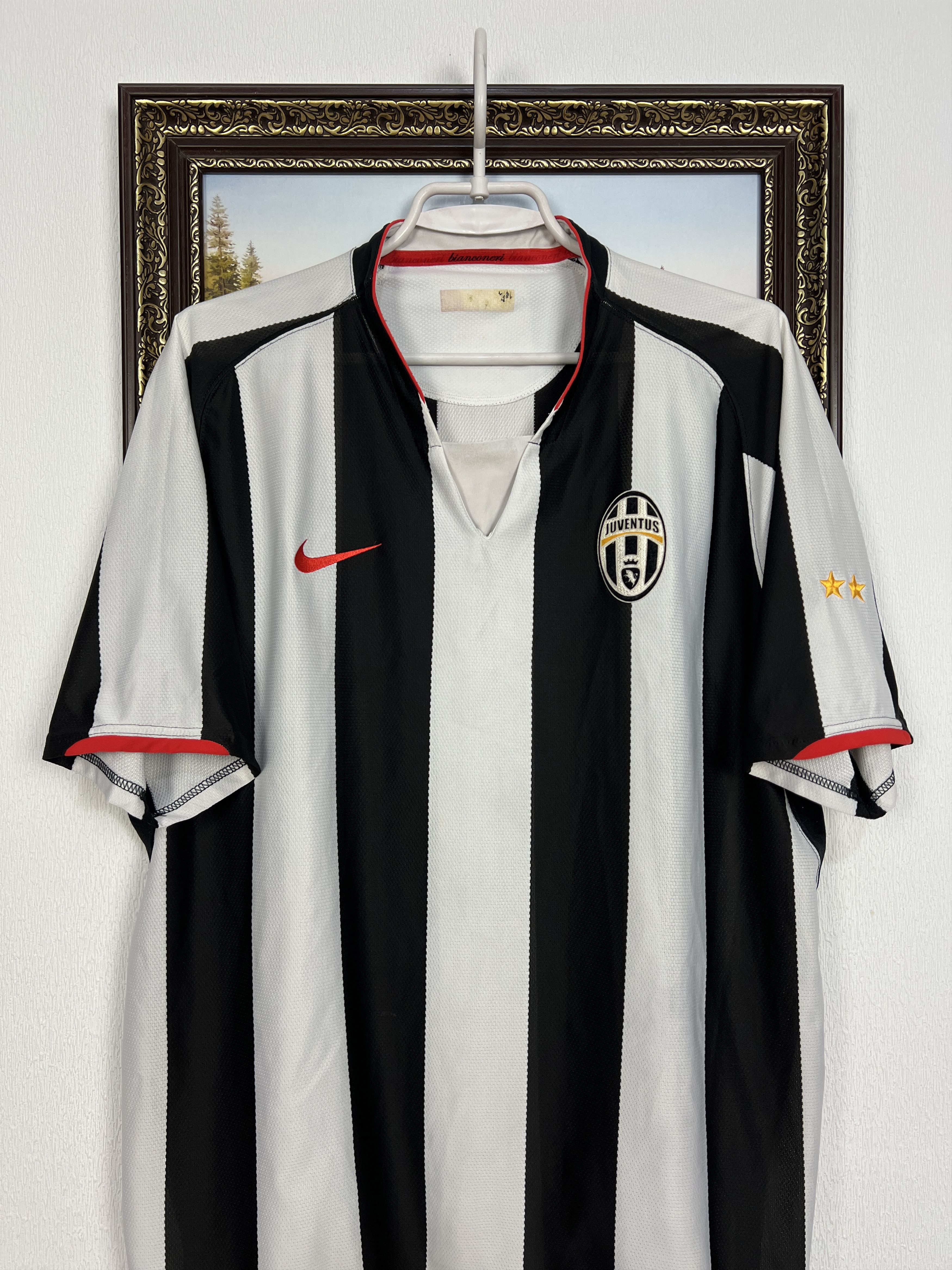 Nike Juventus football shirt Soccer Nike Jersey Maglia Trikot Size US XL / EU 56 / 4 - 2 Thumbnail
