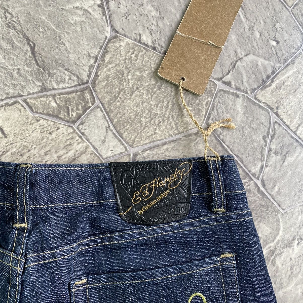 Ed Hardy Vintage Ed Hardy Jeans by Christian Audigier Denim Pants Y2K Size US 31 - 5 Thumbnail