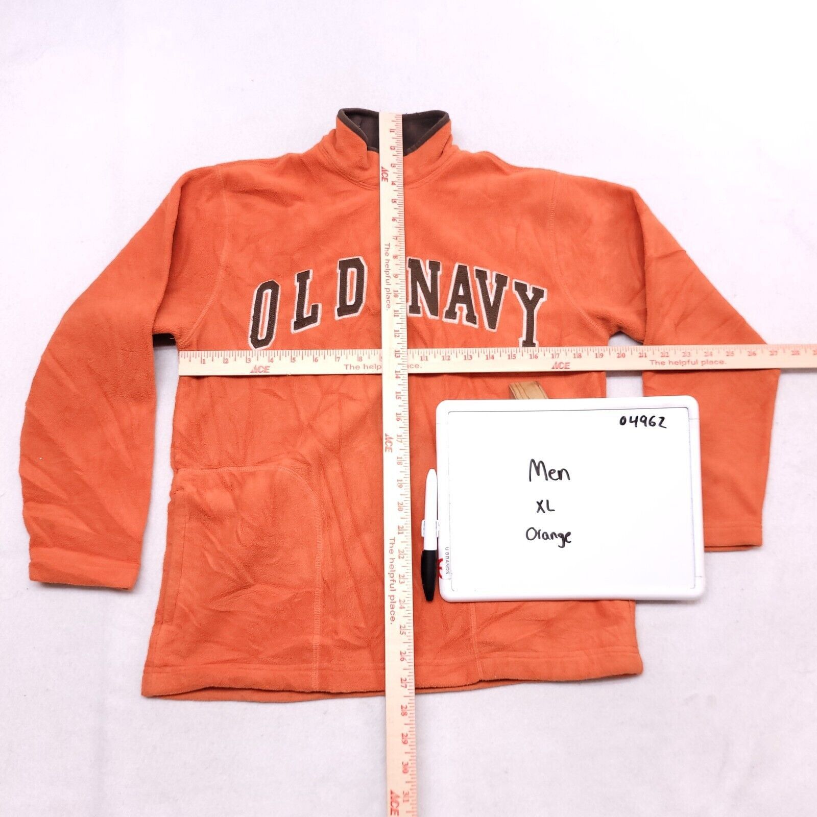 Old Navy Old Navy Pullover Jacket Mens Size Extra Large XL Orange Size US XL / EU 56 / 4 - 7 Thumbnail