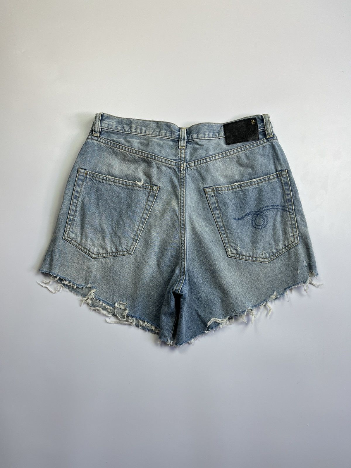 R13 R13 DAMON PLEATED SHORT Size 26" / US 2 / IT 38 - 3 Thumbnail